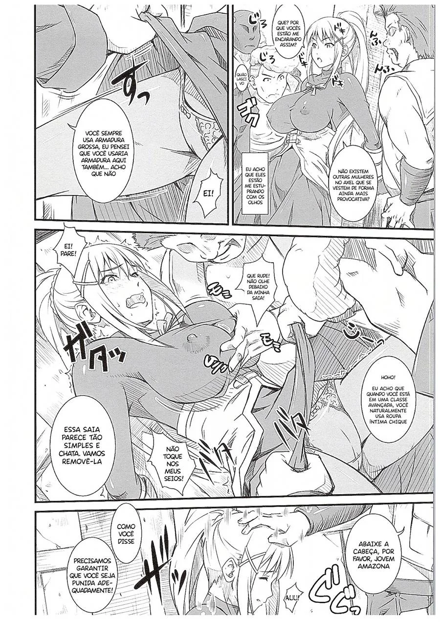 Quadrinho porno Kono Iyarashii Sei Kishi ni o!