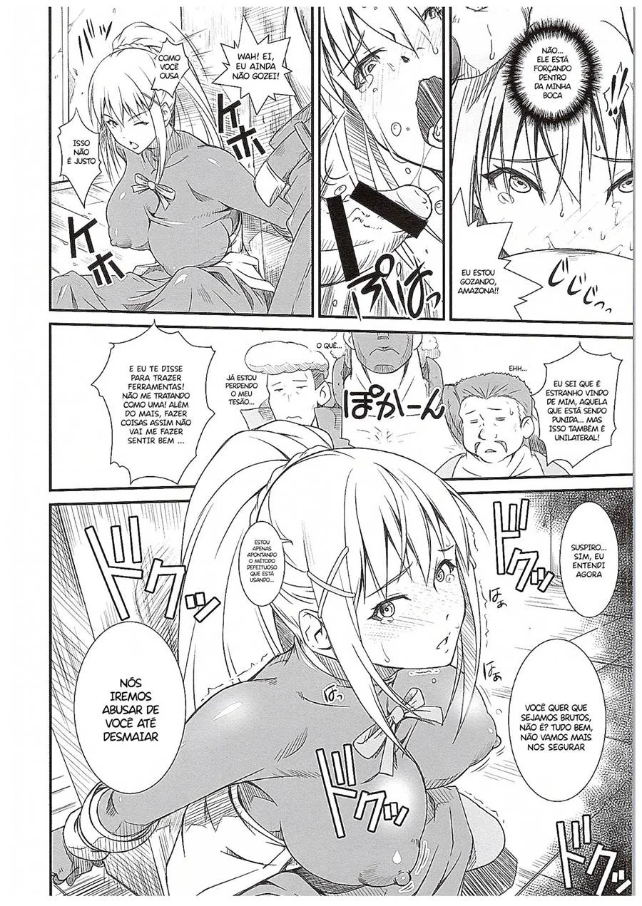 Quadrinho porno Kono Iyarashii Sei Kishi ni o!