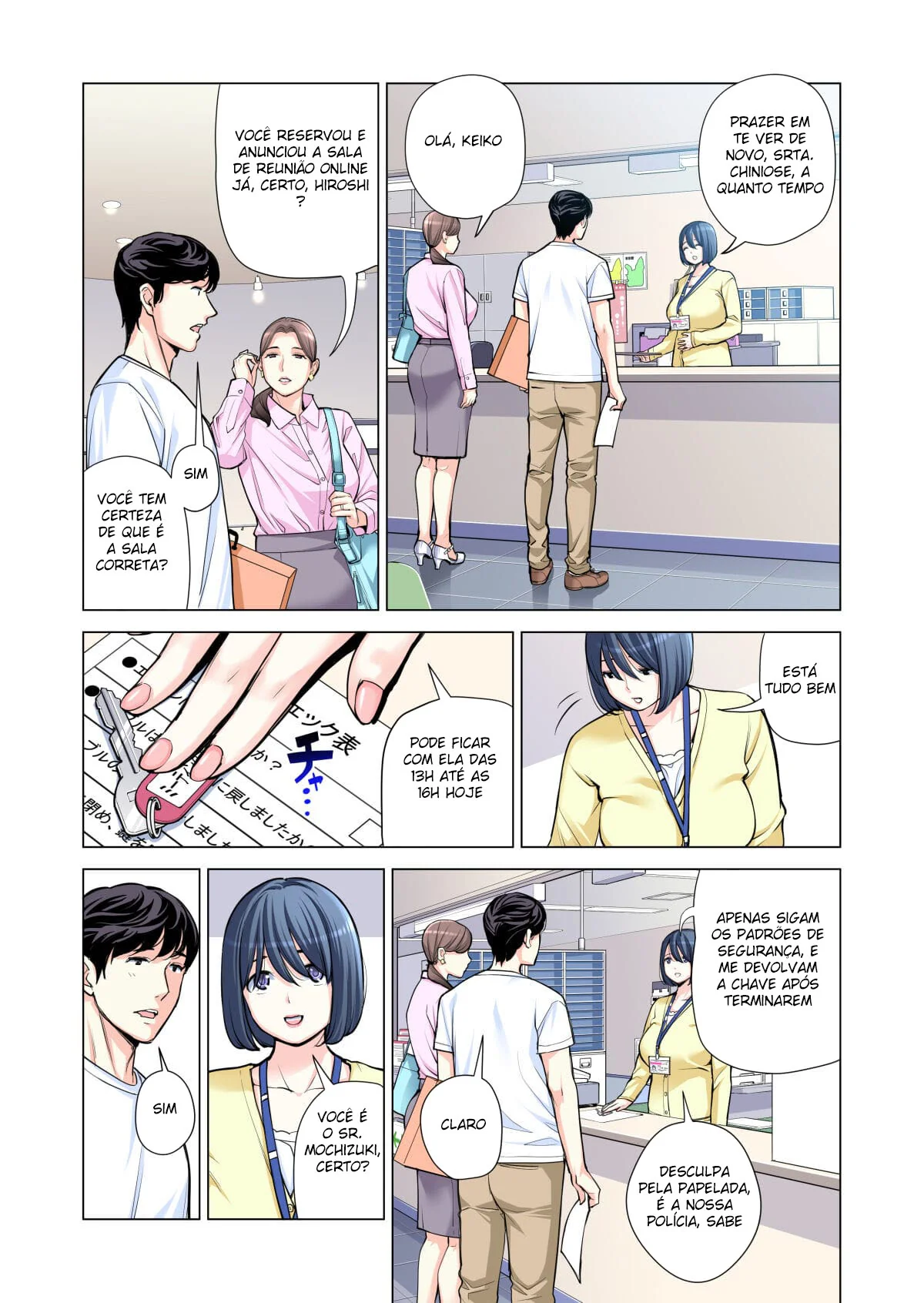 Vizinha Piranha: Moshizuki e Mami na Pica Enquanto Keiko se Junta à Putaria em Manga de Hentai