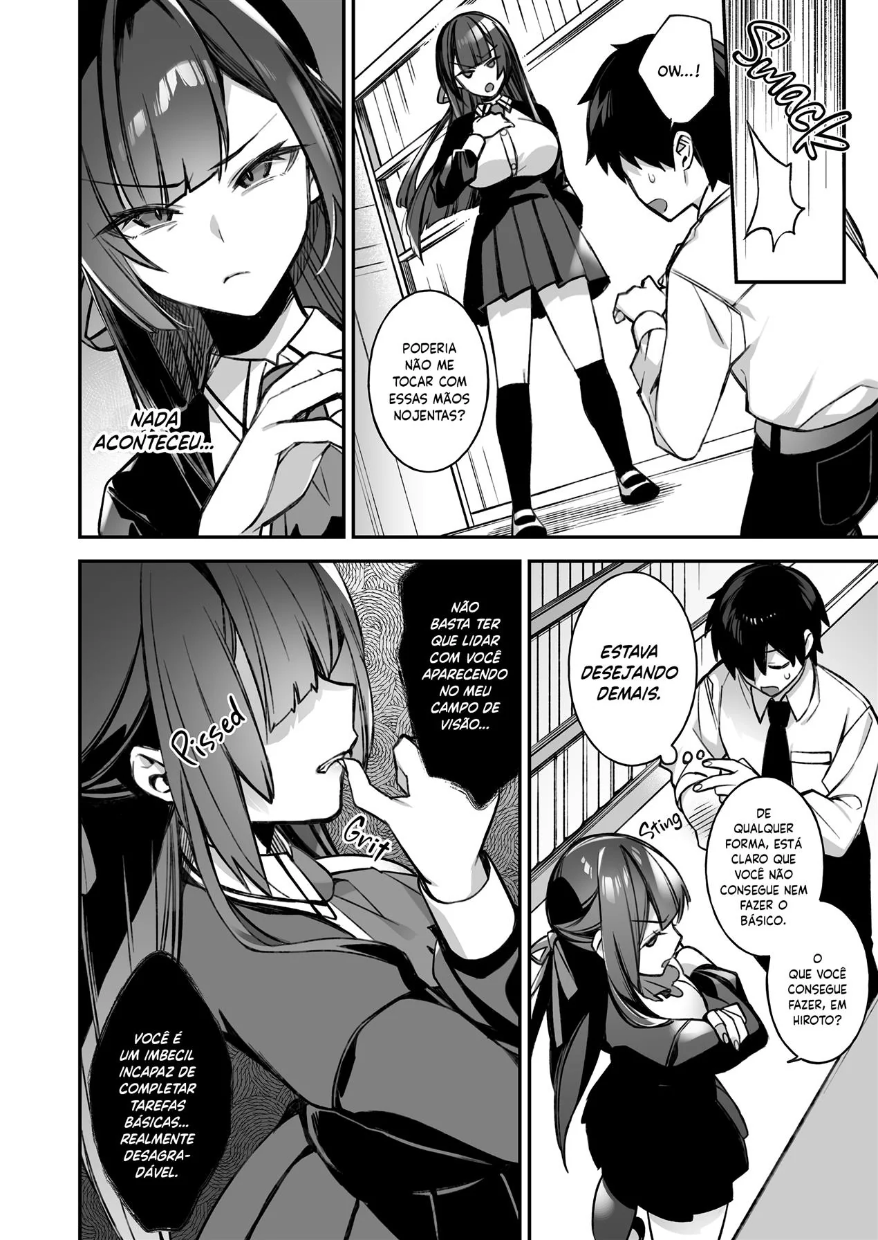 Escola das Piranhas: A Rola no Cu das Colegiais – Hentai HQ Brasileiro