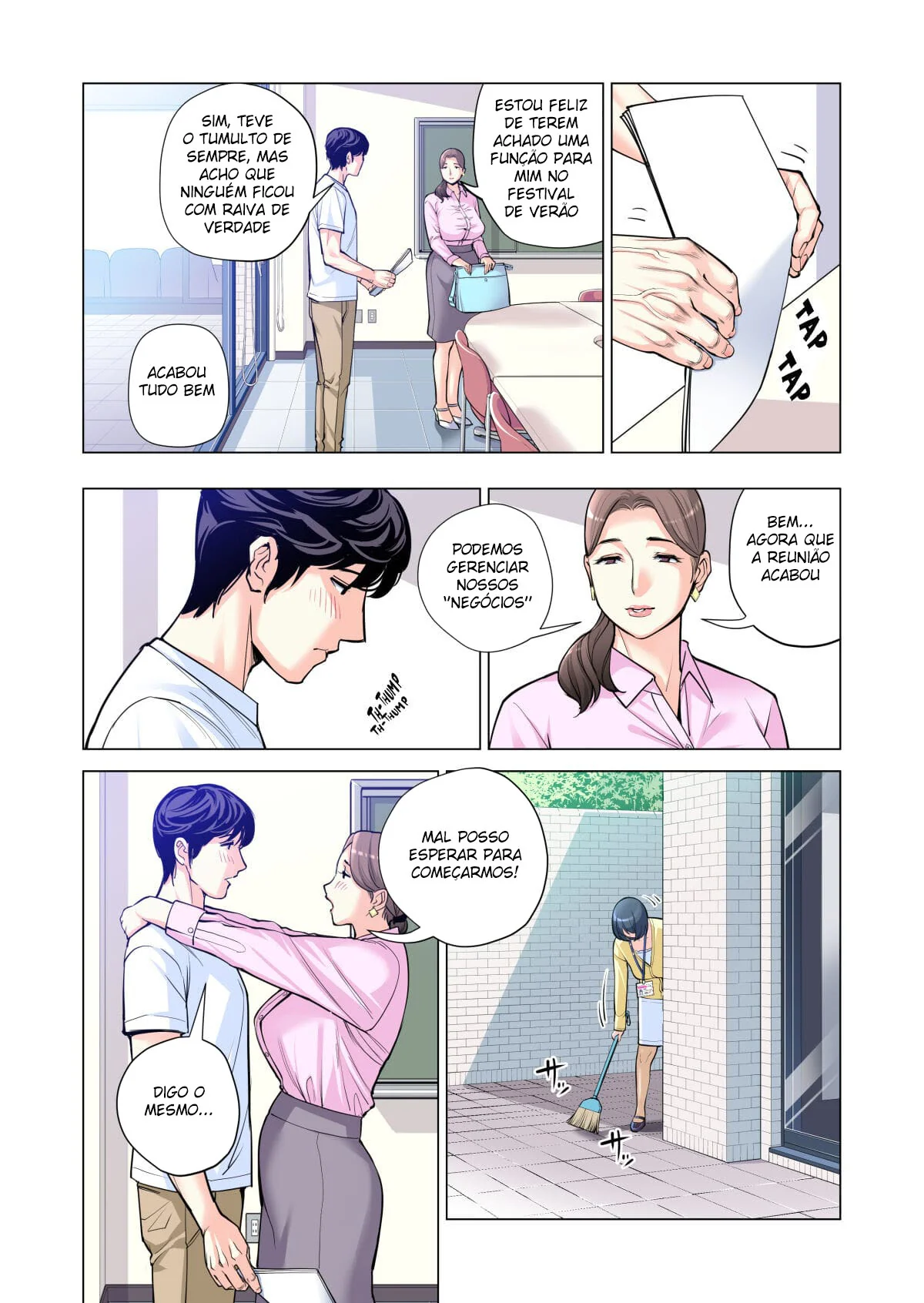 Vizinha Piranha: Moshizuki e Mami na Pica Enquanto Keiko se Junta à Putaria em Manga de Hentai