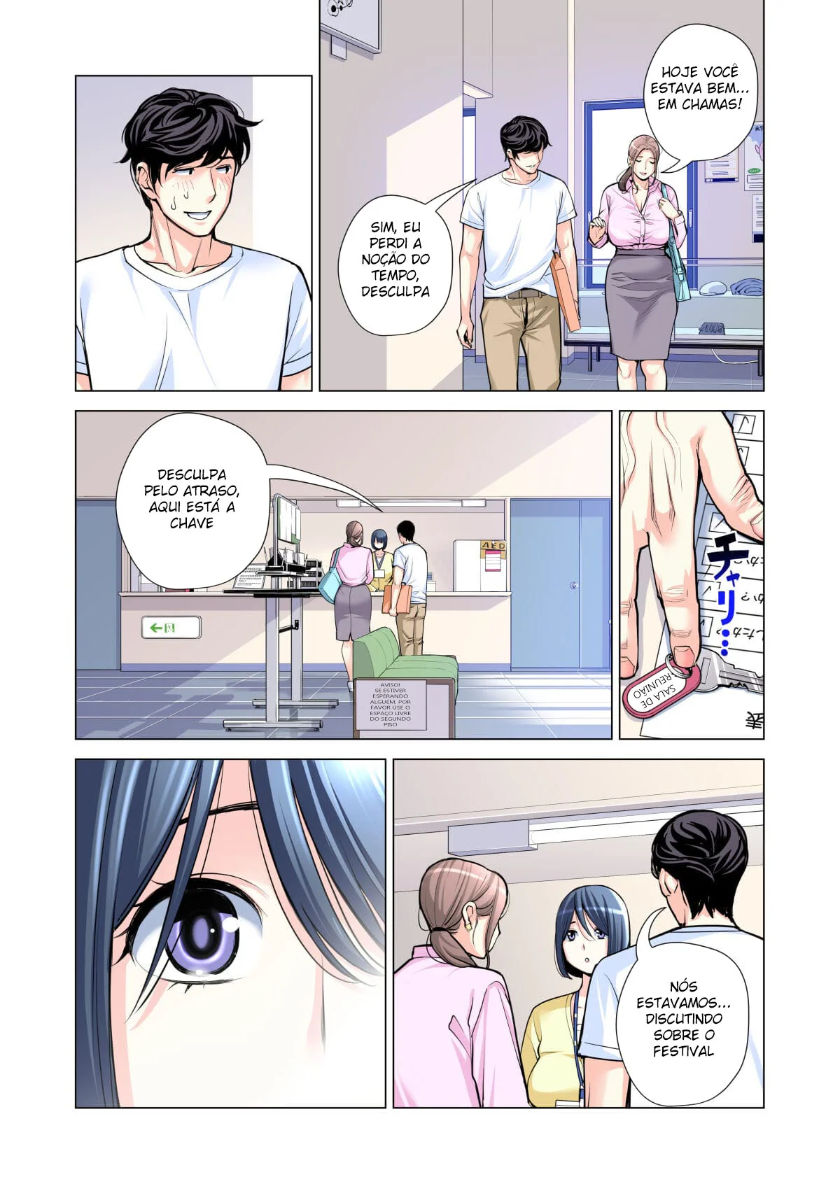 Vizinha Piranha: Moshizuki e Mami na Pica Enquanto Keiko se Junta à Putaria em Manga de Hentai
