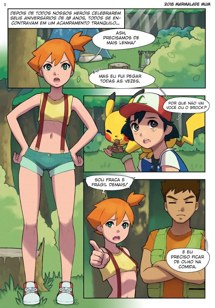 Flagra Picante no Mato – Ash Enlouquece com a Cena