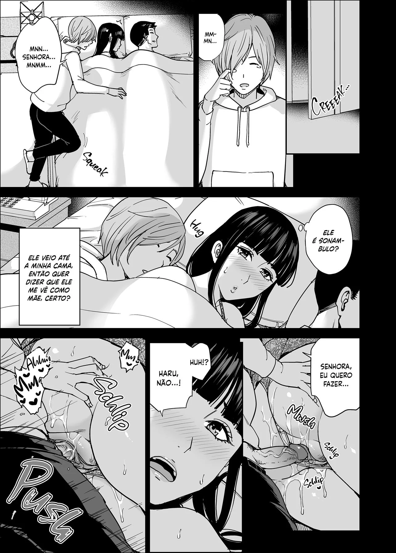 Mamãe Tarada: A Sedução da Madrasta Piranha em Hentai HQ Brasileiro
