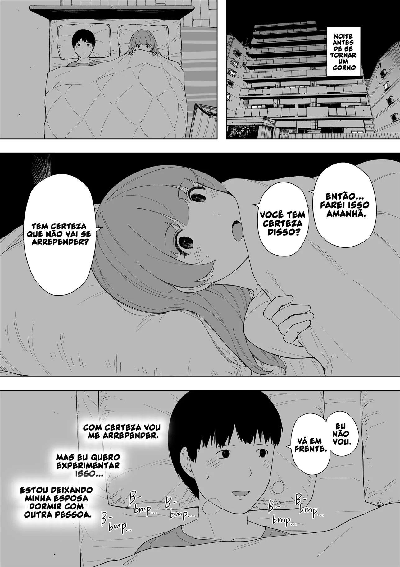 Piranha Tomoe: Compartilhando a Buceta com Outro em Hentai HQ Brasileiro