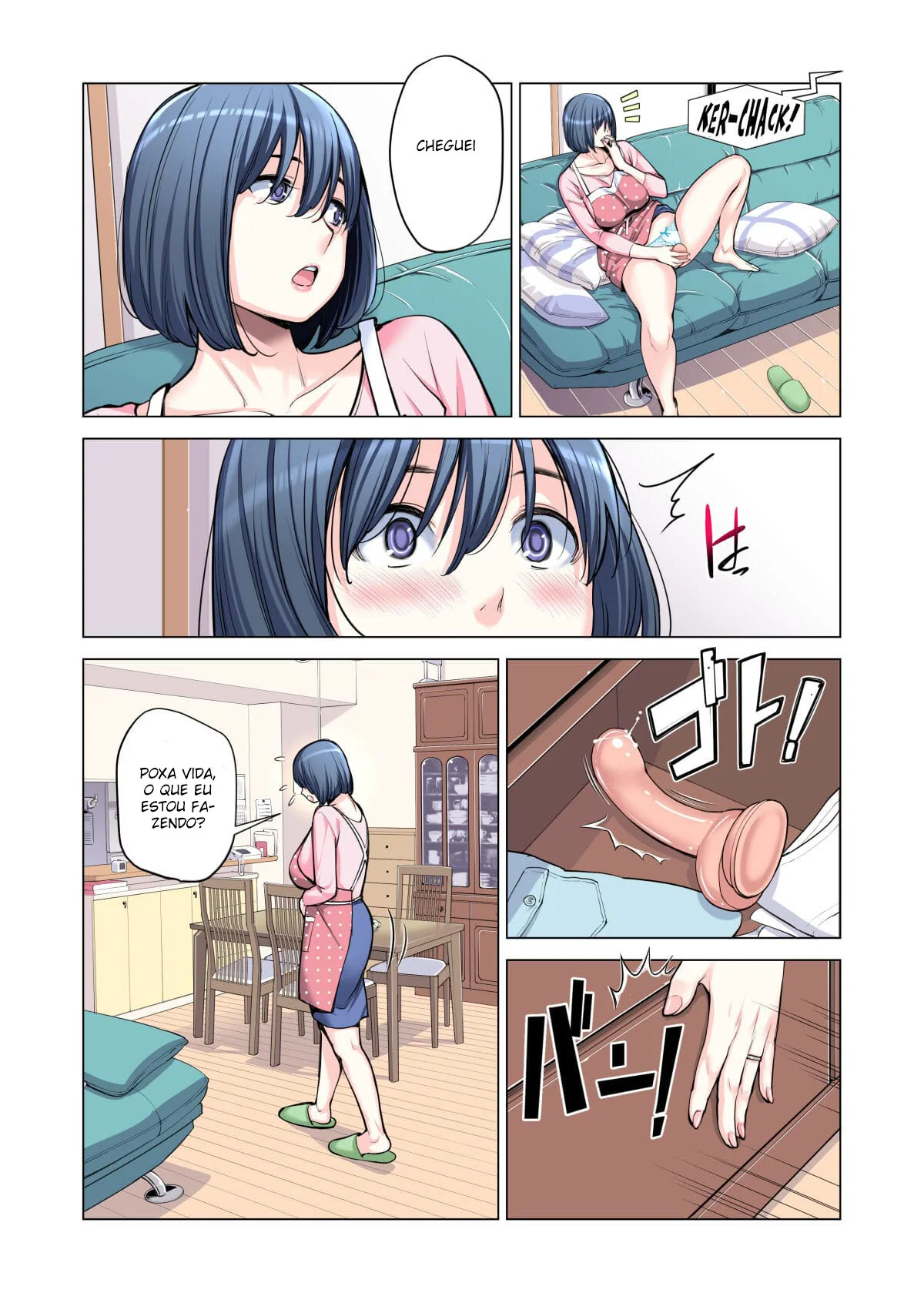 Vizinha Piranha: Moshizuki e Mami na Pica Enquanto Keiko se Junta à Putaria em Manga de Hentai