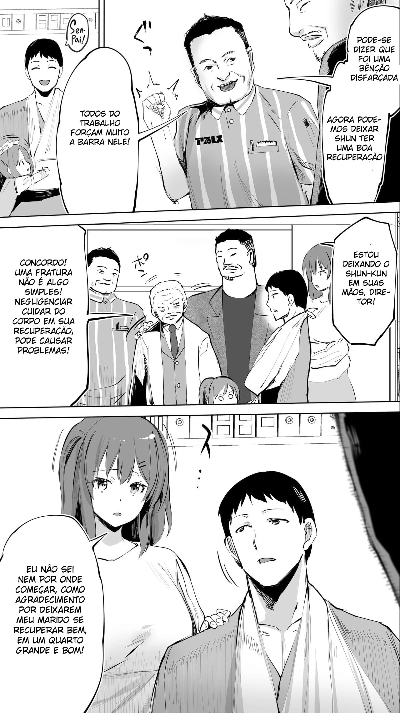 A Enfermeira Piranha e a Piroca do Paciente em Hentai HQ Brasileiro