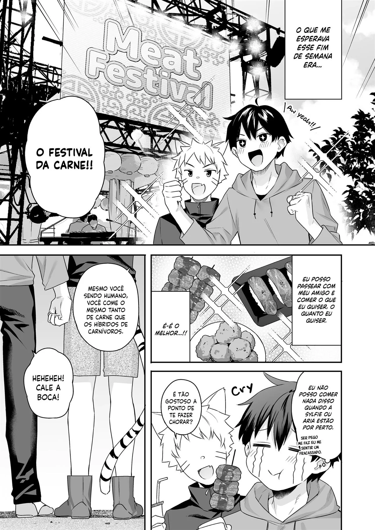 Rola e Buceta em Conflito: Sousuke e Sylfie em Hentai HQ Brasileiro