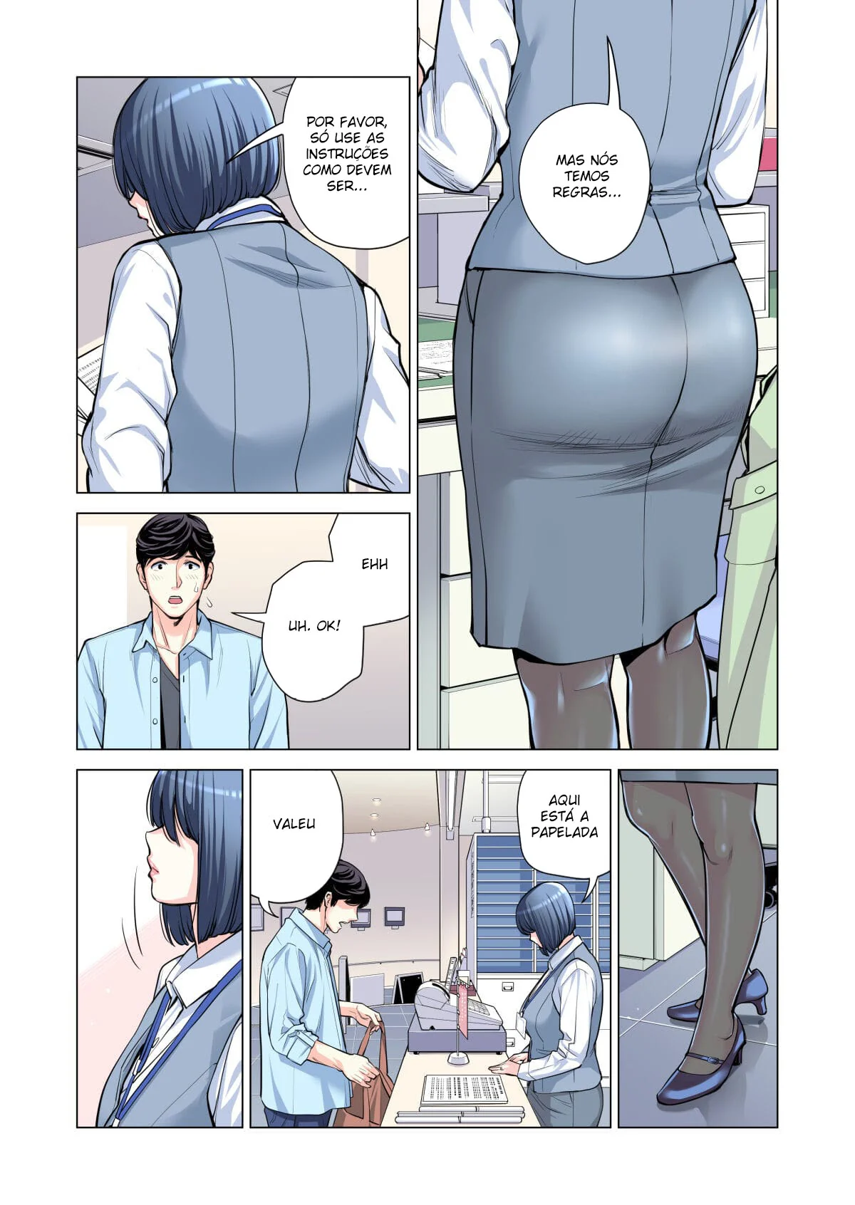 Vizinha Piranha: Moshizuki e Mami na Pica Enquanto Keiko se Junta à Putaria em Manga de Hentai