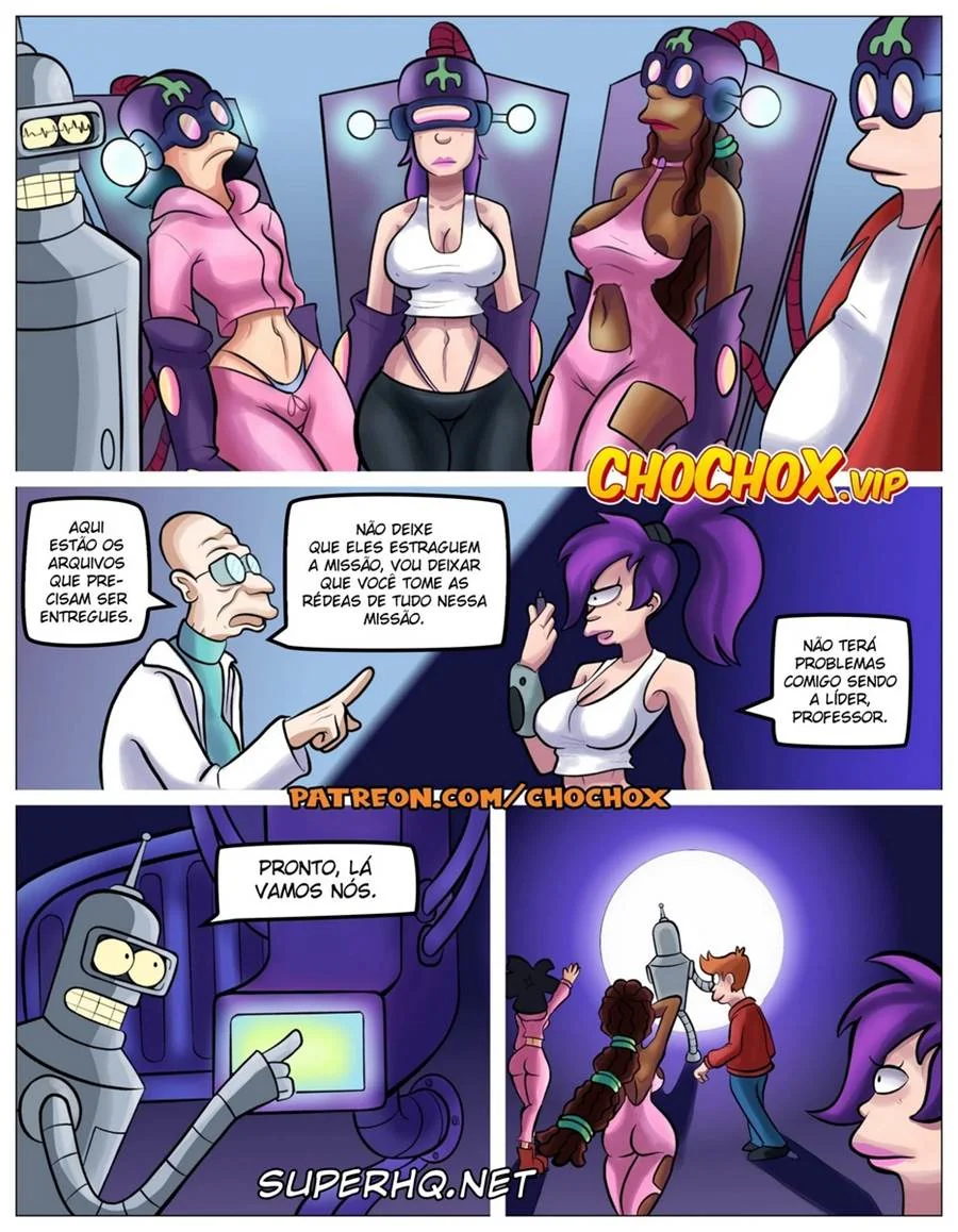 Simpsons e Futurama: Putaria Interdimensional em HQ Brasileiro