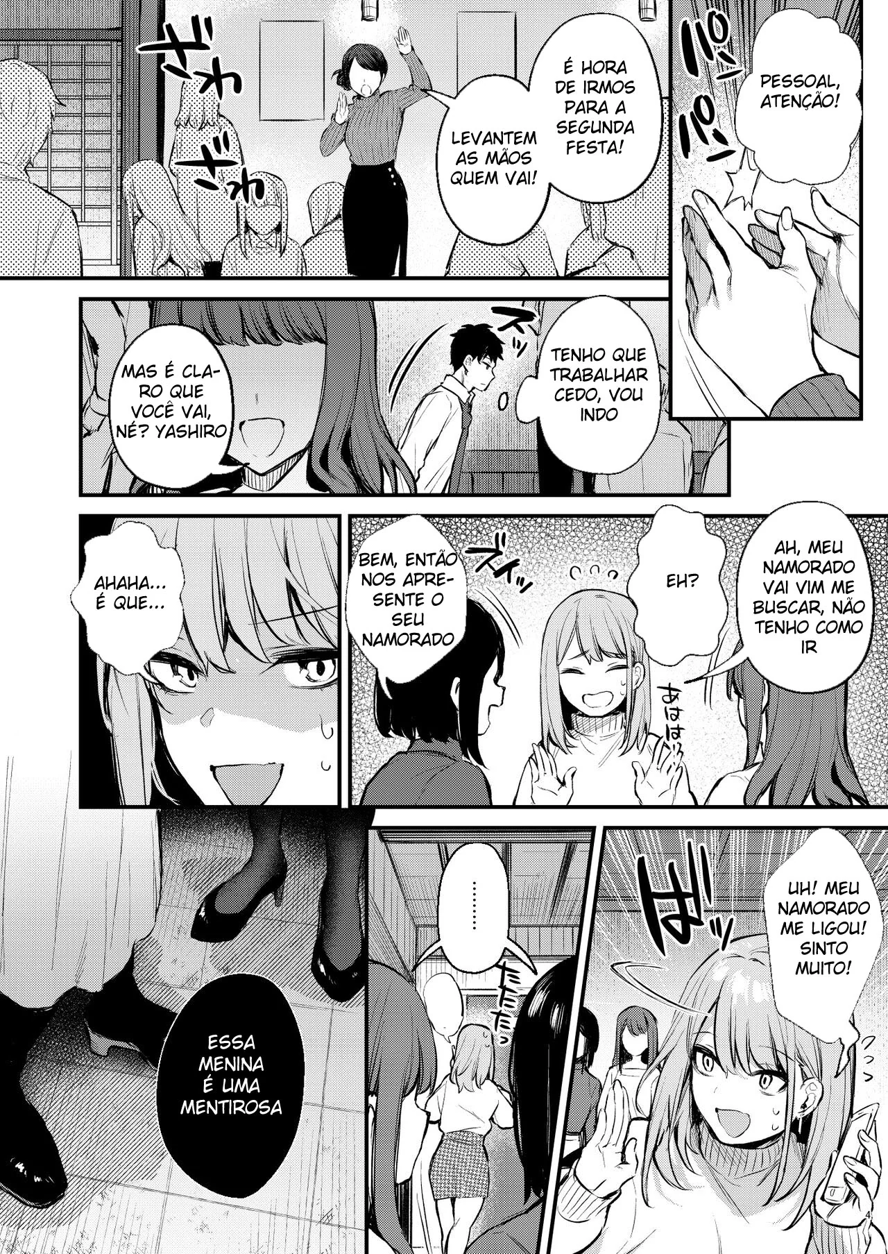 Colegial Piranha: Buceta Molhada na Sala de Aula – Hentai HQ Brasileiro