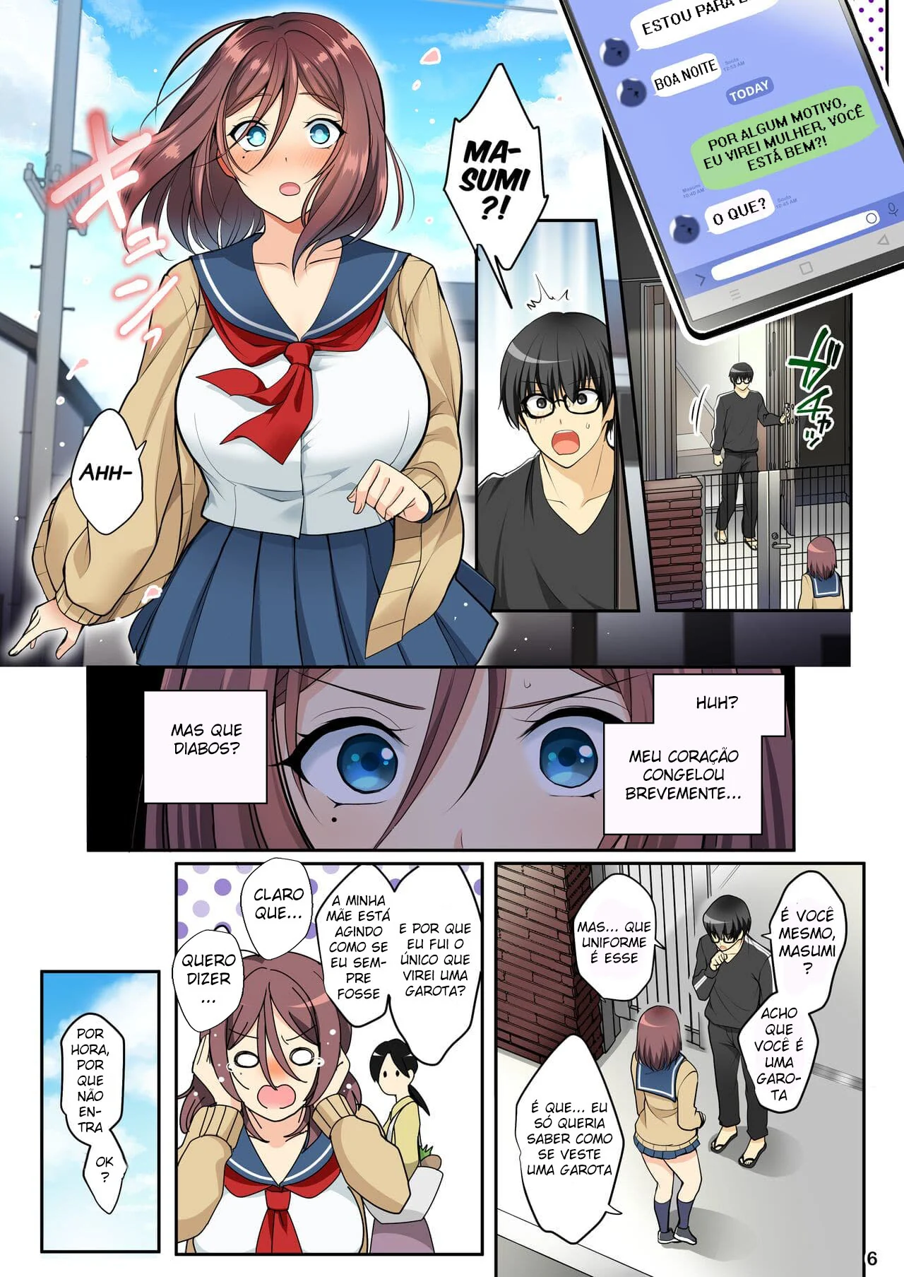 Amor e Sacanagem: A Piranha e a Piroca – Hentai HQ Brasileiro