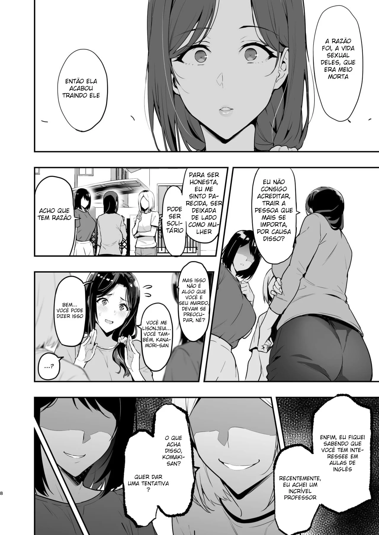 Mãe Rabuda: Engravidei Minha Piranha de Tanto Meter – Hentai Incesto em HQ Brasileiro