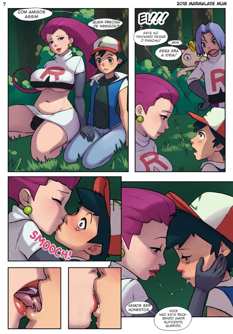 Flagra Picante no Mato – Ash Enlouquece com a Cena
