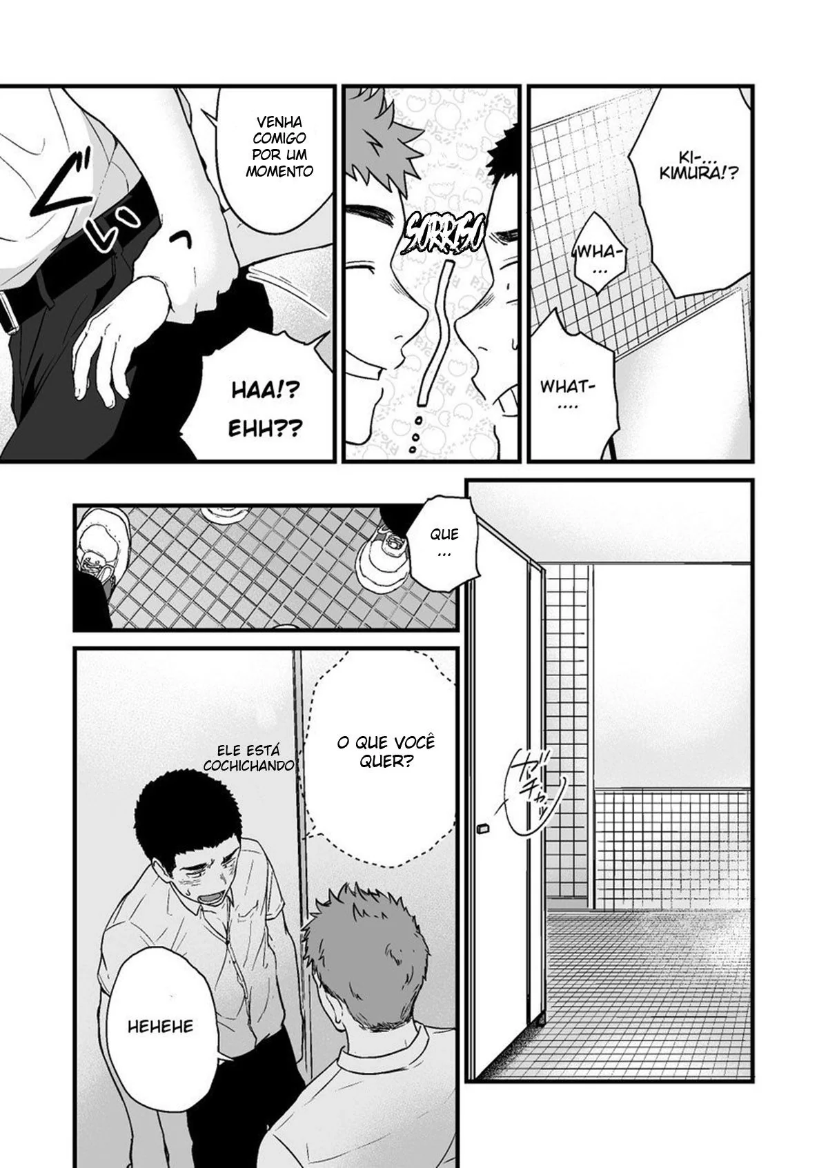 Amor proibido e traição: Nishi e Kimura em um triângulo amoroso na escola – Hentai Yaoi HQ Brasileiro