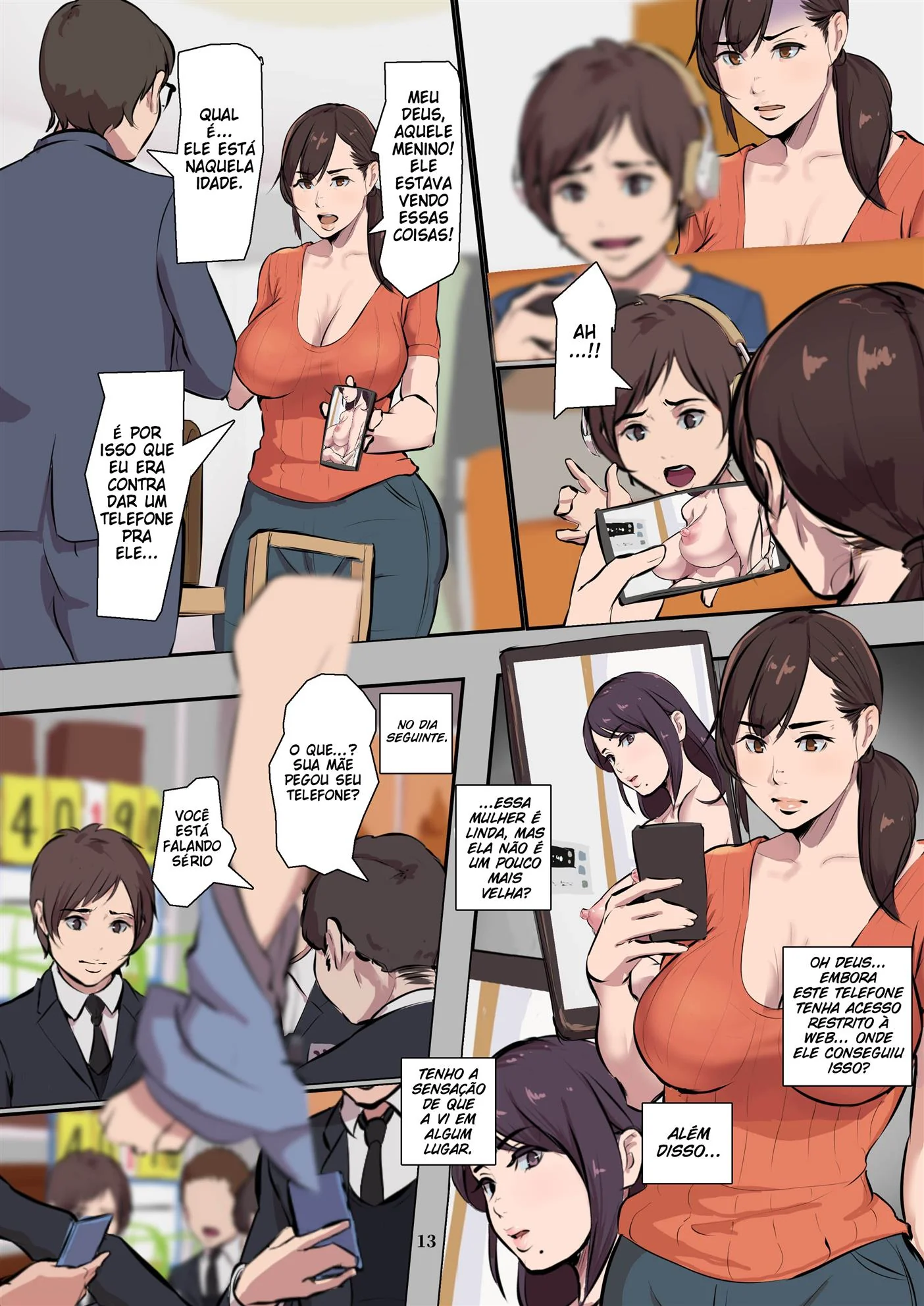 Amigos de Infância no Vilarejo: Segredos, Paixões e Desejos Proibidos” em Hentai HQ
