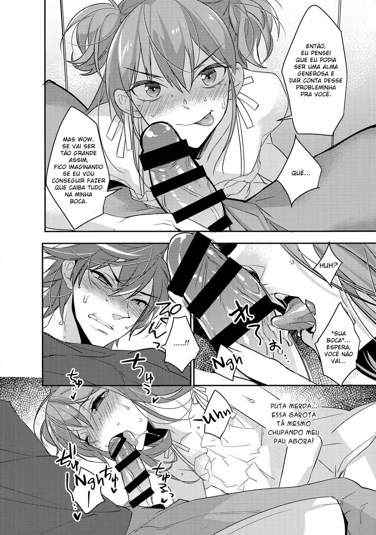 Tarado ataca jovem rapaz no metrô e é surpreendido por uma “garota” trap – Hentai HQ Brasileiro