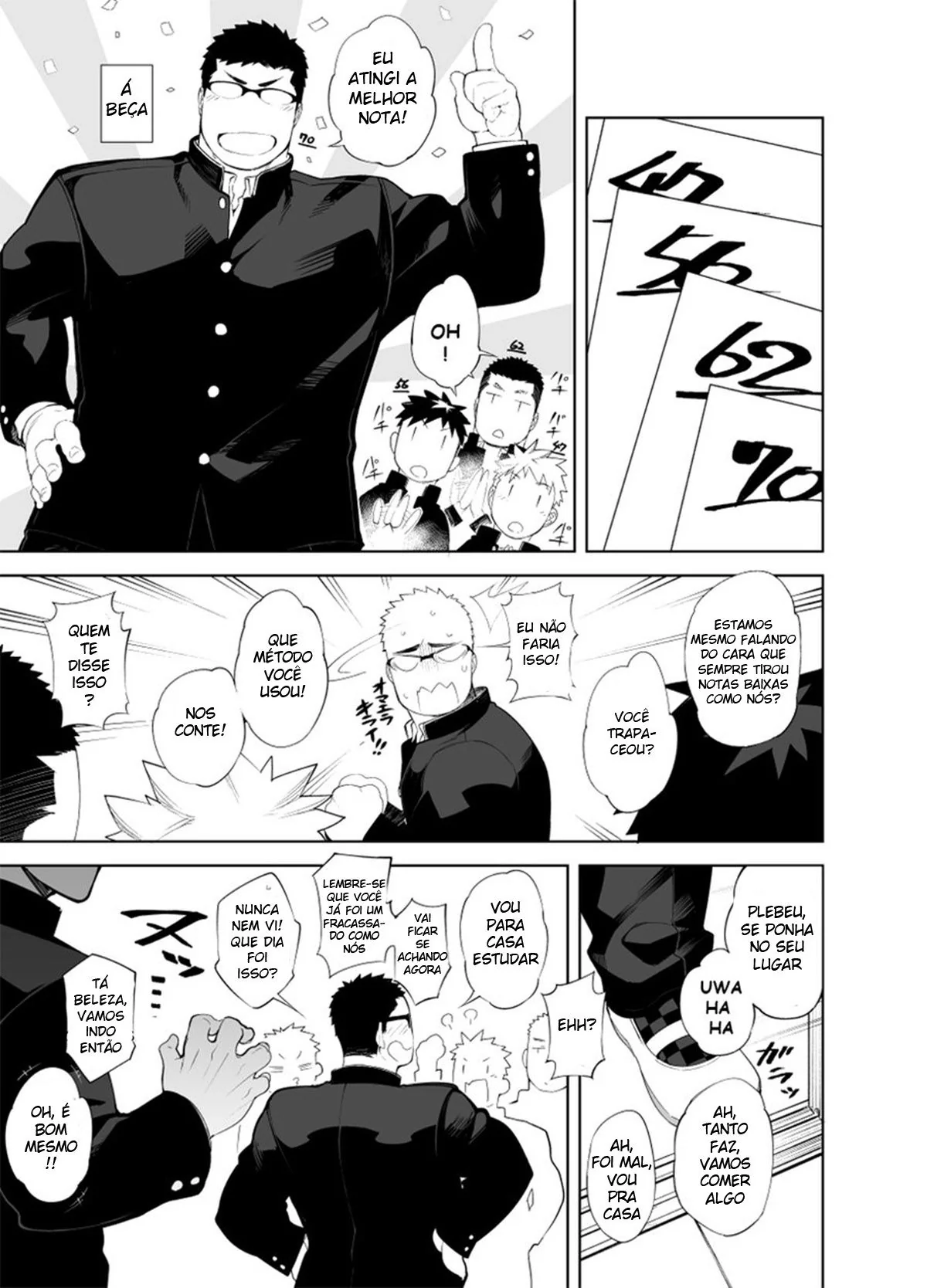 Estudo, Masturbação e Fantasias: A Nova Forma de Concentração do Takaoka Tsutomu em Hentai HQ Brasileiro
