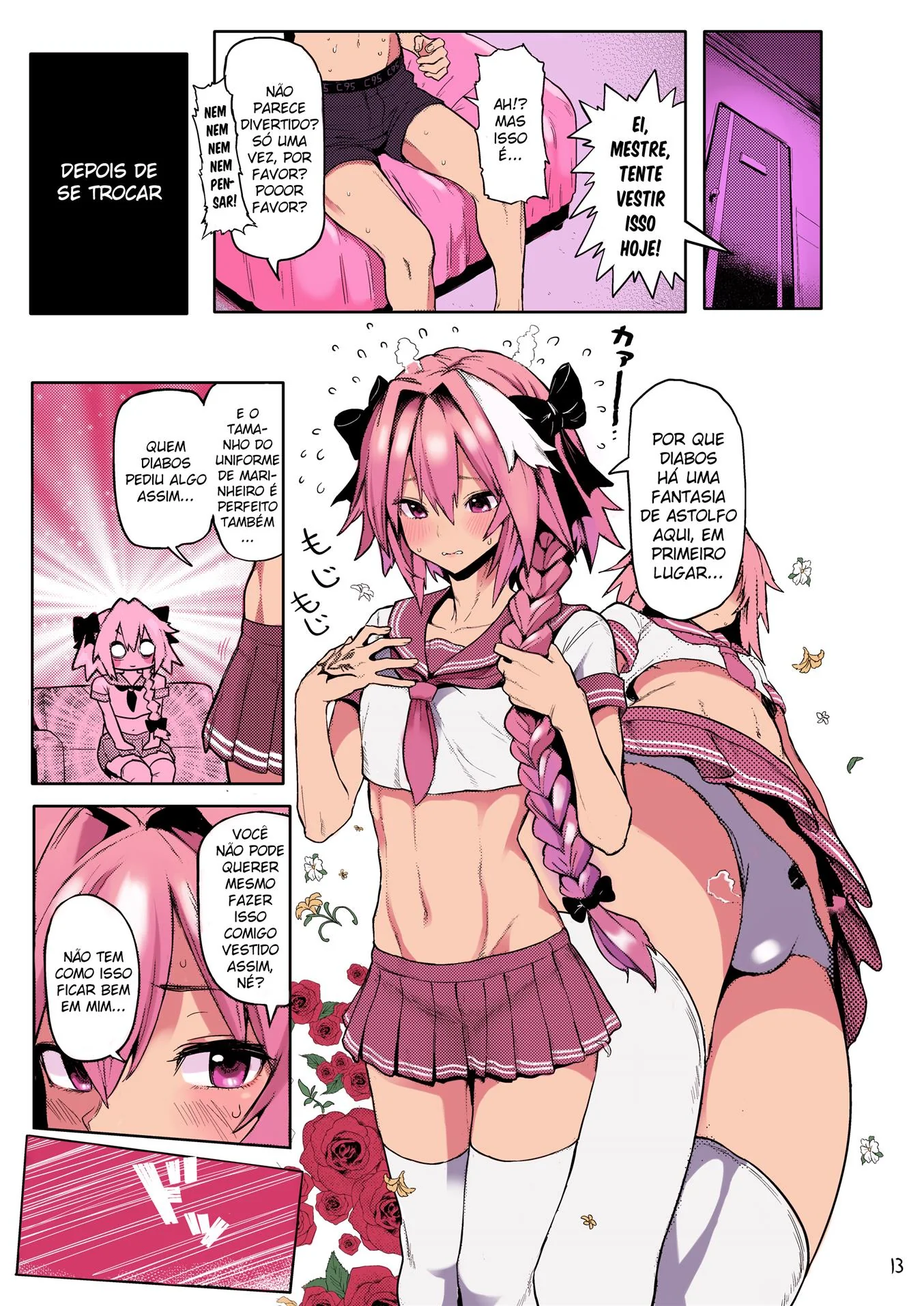 Astolfo x Astolfo – Quarto da Putaria – Foda Selvagem com Trap Enrustido
