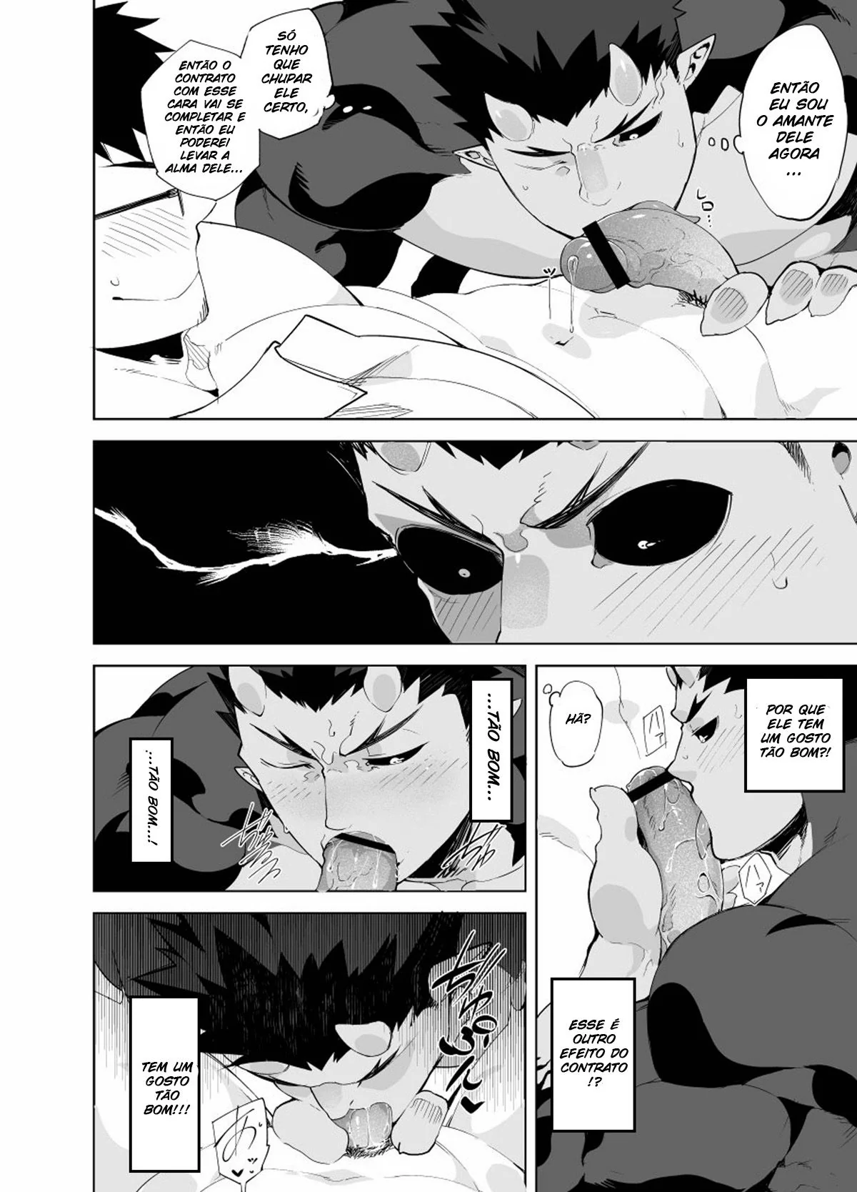 Vigarista do Escritório se Dá Bem com Ferramenta Mágica da Sacanagem em Hentai HQ Brasileiro