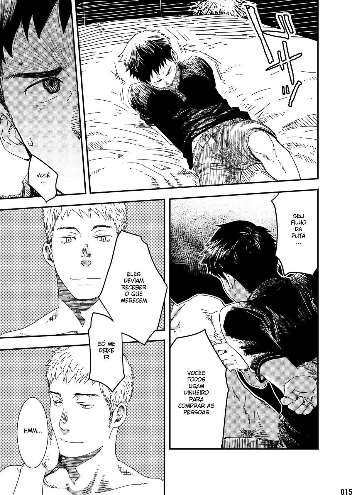 Takeshi e Yamaoka fazendo sexo