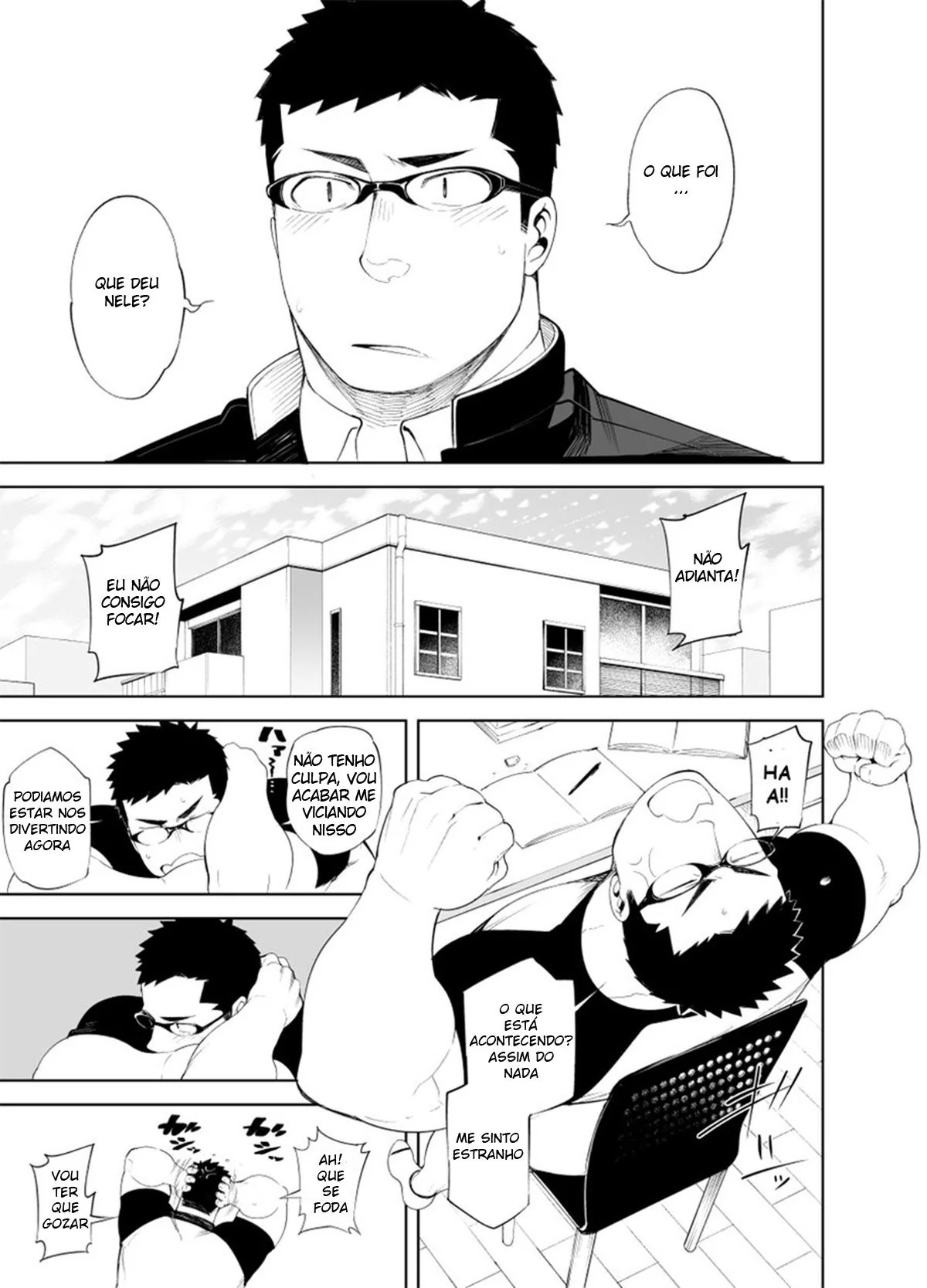 Estudo, Masturbação e Fantasias: A Nova Forma de Concentração do Takaoka Tsutomu em Hentai HQ Brasileiro