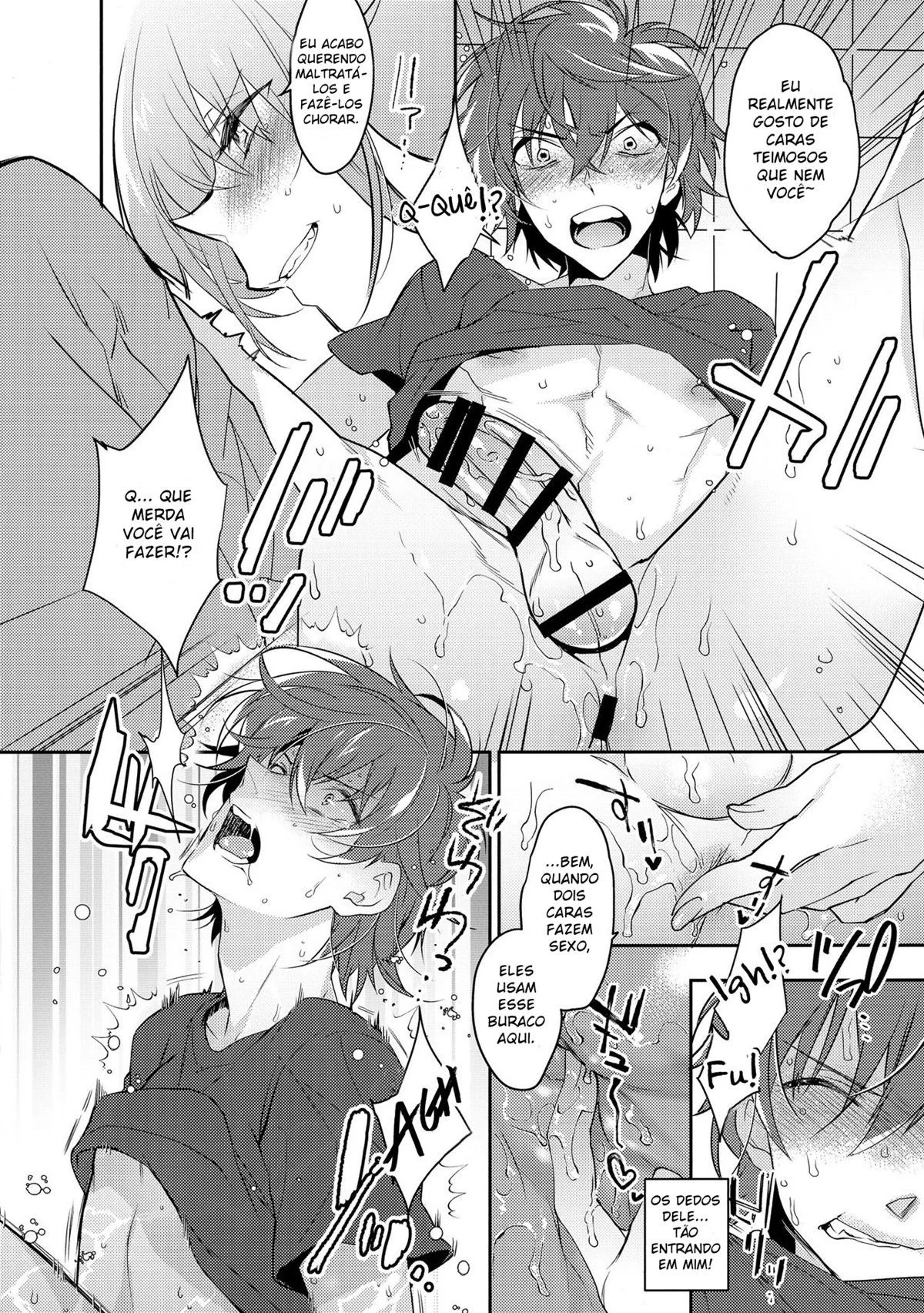 Takeshi e Yamaoka fazendo sexo