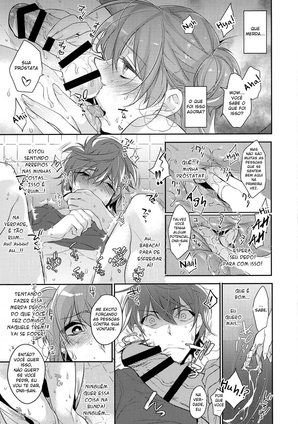 Takeshi e Yamaoka fazendo sexo