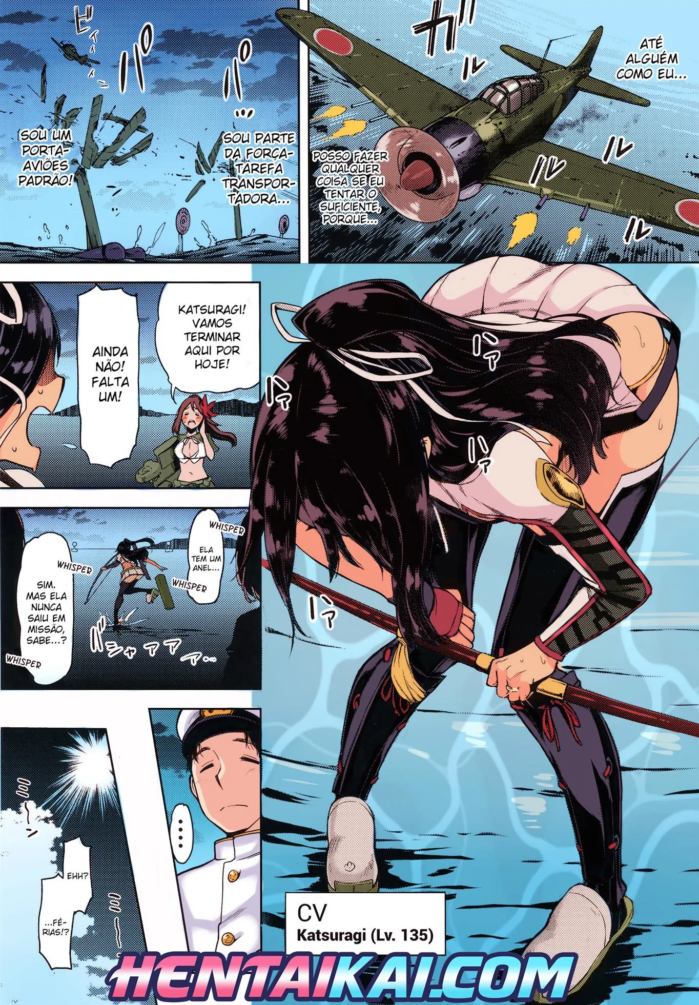 Katsuragi fudendo dando a buceta