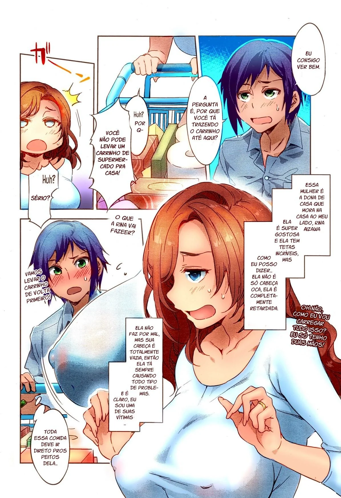 Touya fudendo a vizinha Rina