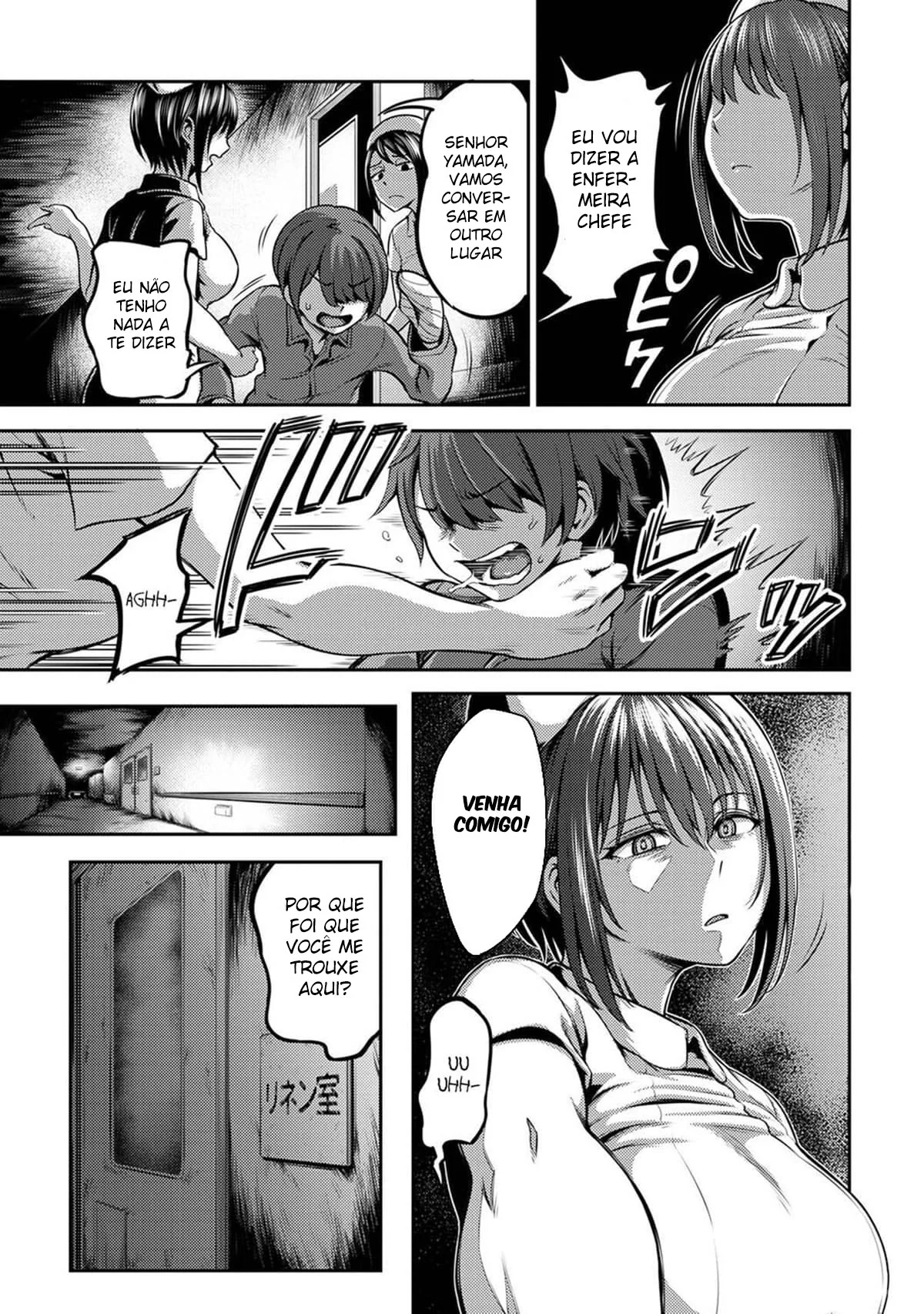 Enfermeira Piranha e a Piroca Paralisada de Yamada: Em Hentai HQ Brasileiro