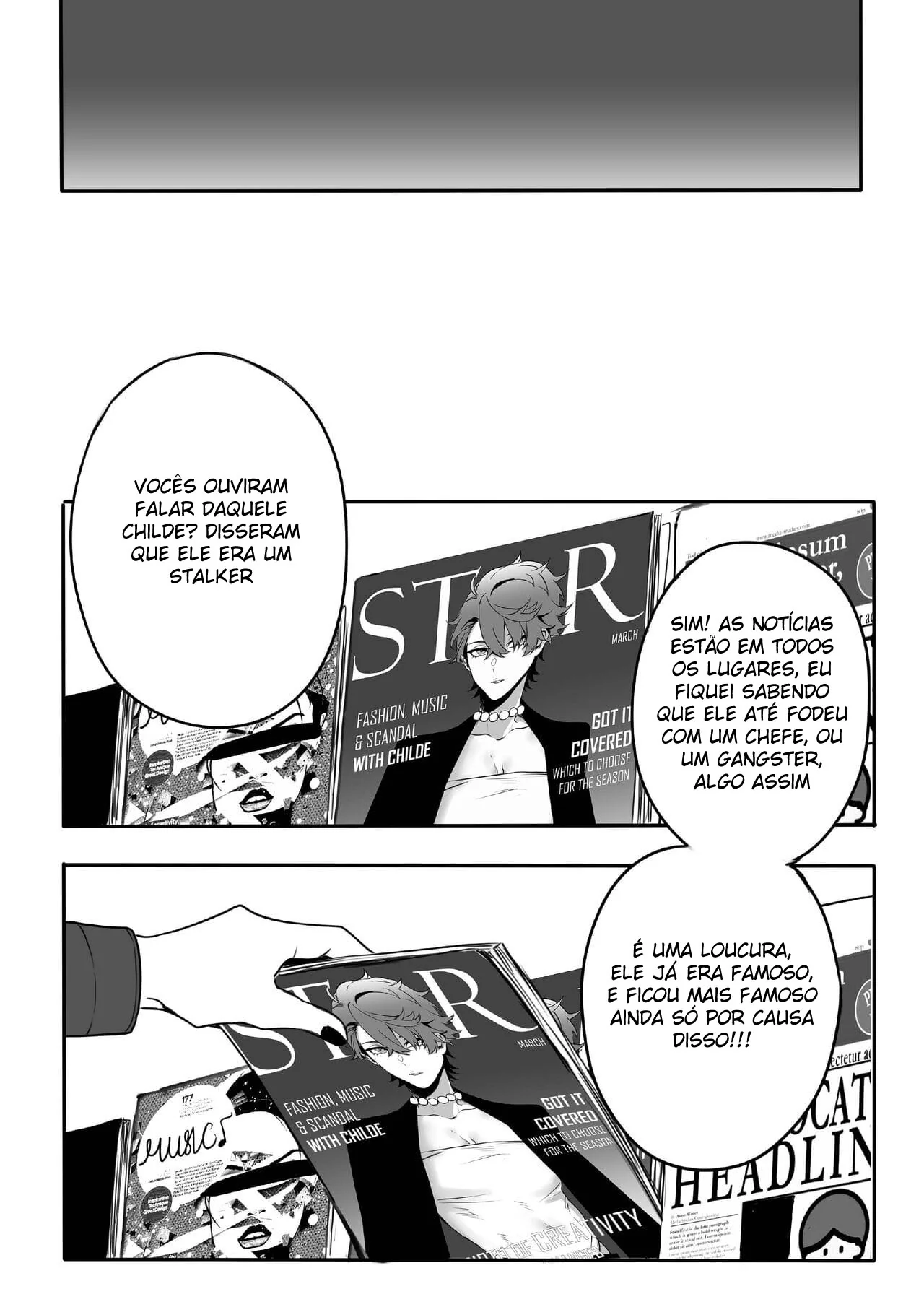 O Idol Perverso e sua Vítima Inocente