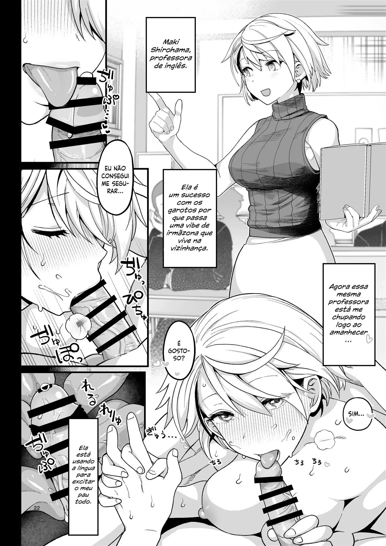 Mamãe Piranha: Promessas Incestuosas em Hentai HQ Brasileiro