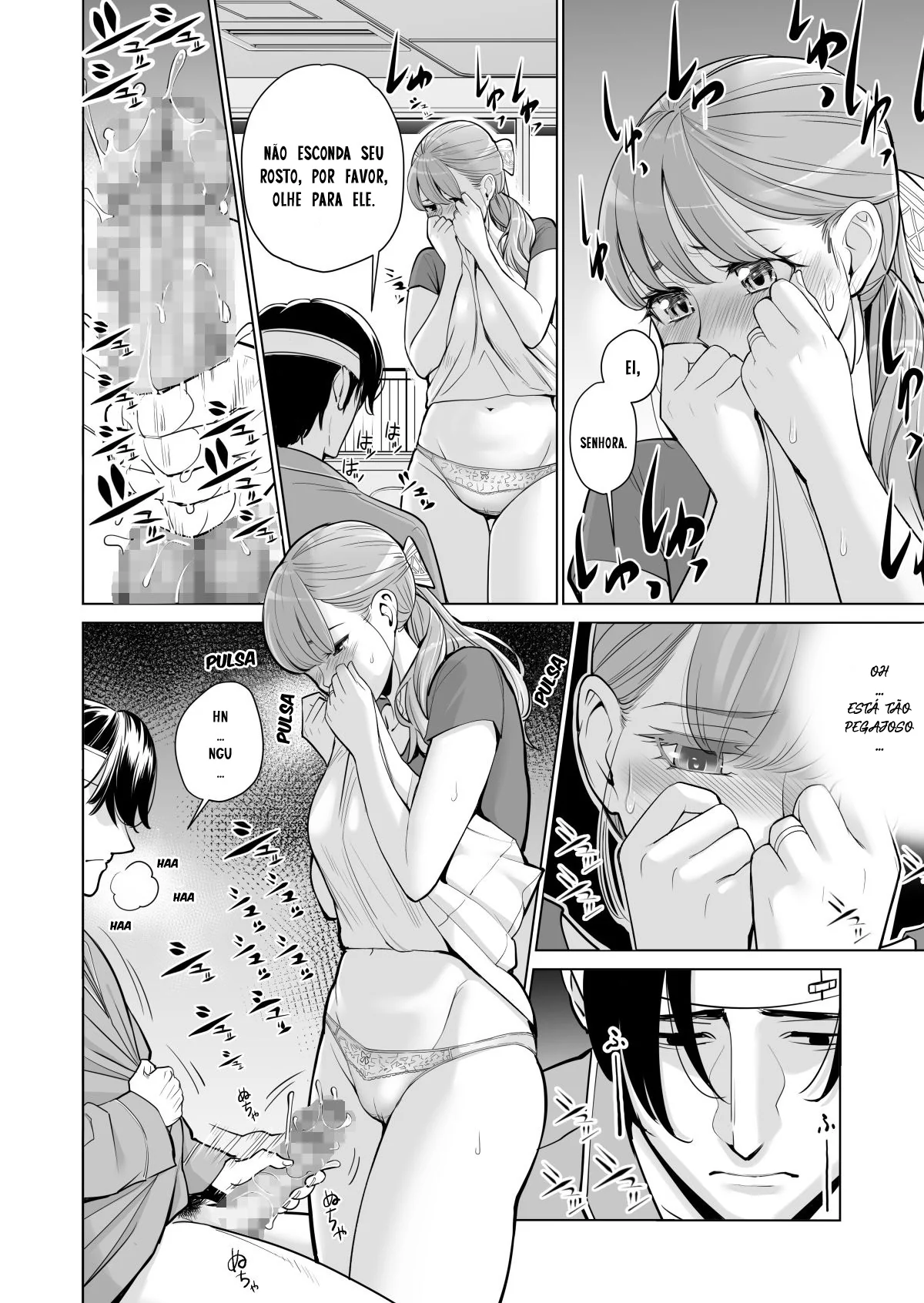 A Aluna Piranha da Escola Dando em Tudo que é Canto para o Professor Tarado em Hentai HQ Brasileiro