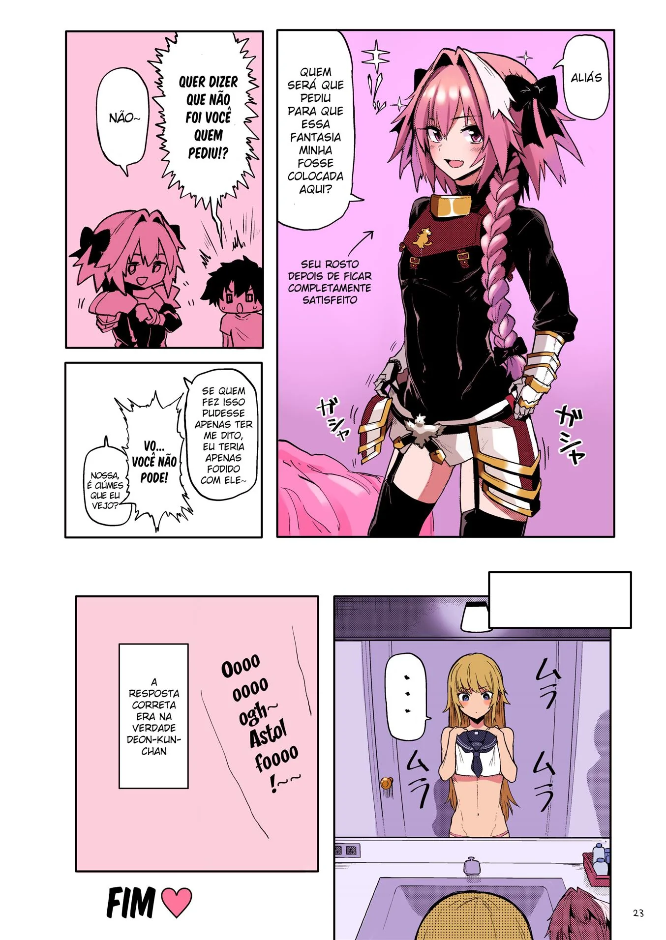 Astolfo x Astolfo – Quarto da Putaria – Foda Selvagem com Trap Enrustido
