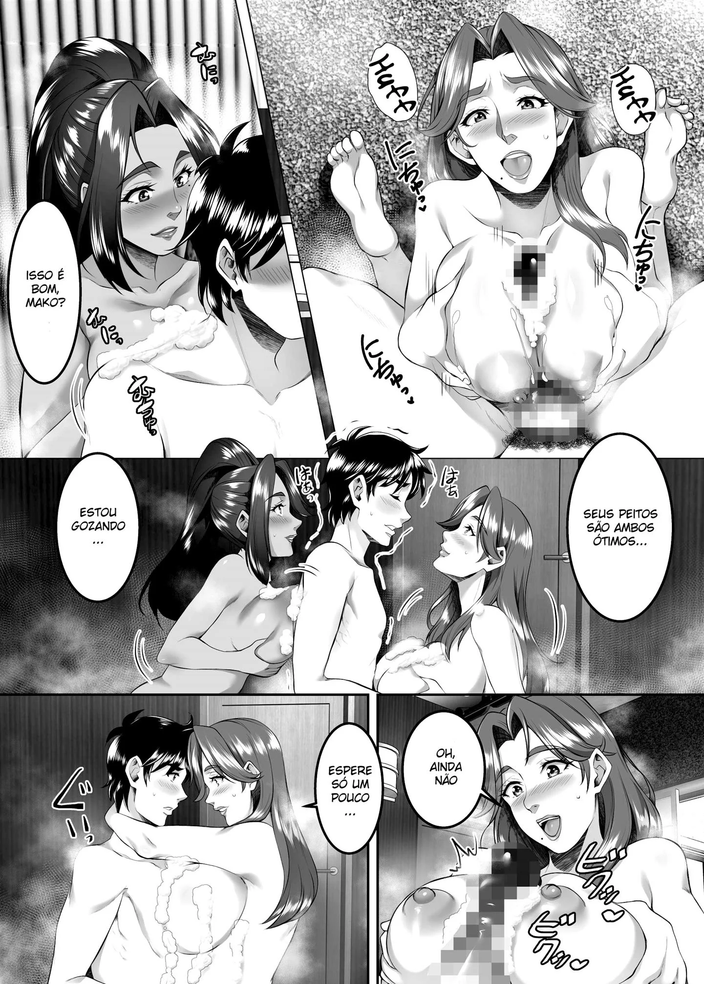 Doctor Brandie 20 Milf piranha transando com filho e segurança em hentai 3D safado” em quadrinhos de sexo