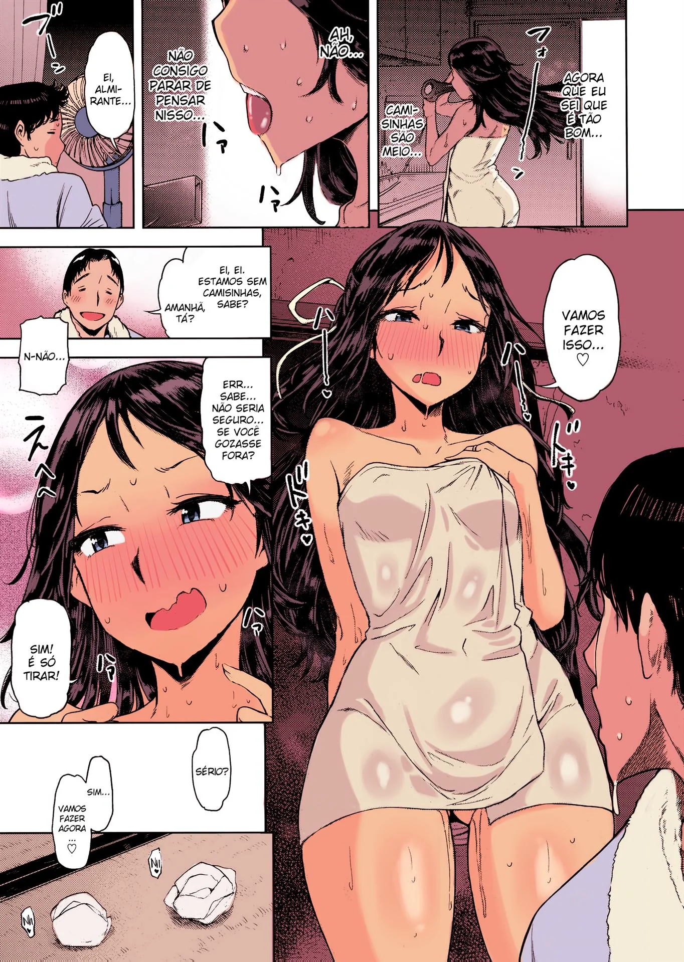 Katsuragi fudendo dando a buceta