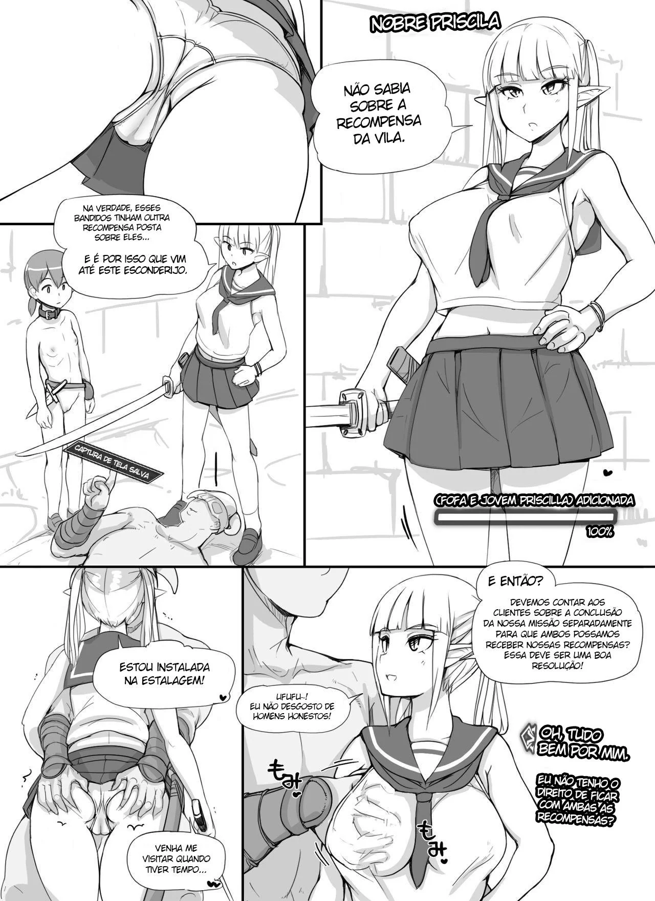 Clover 3 Hentai – A Putaria Grávida da Fuuka – Fetiche de Barriguda