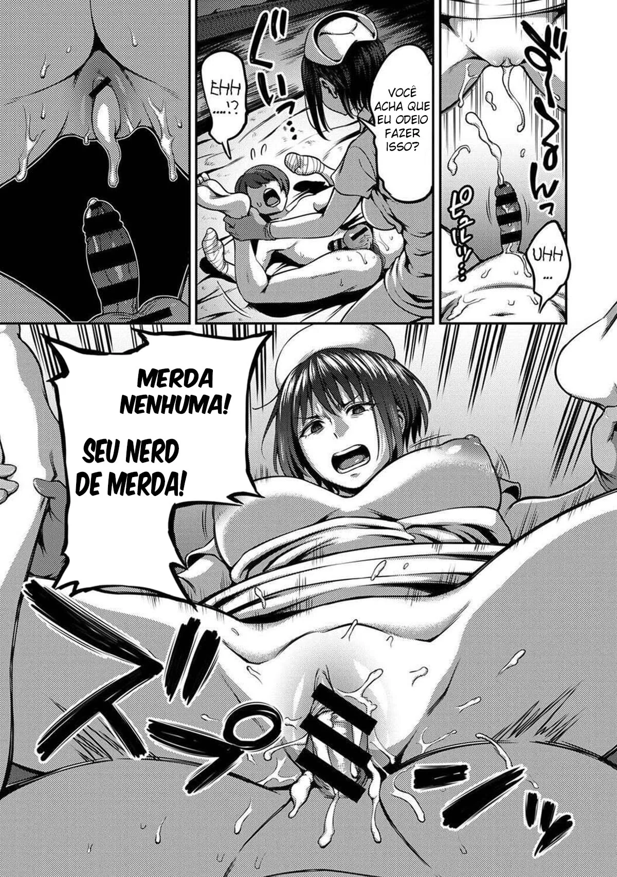 Enfermeira Piranha e a Piroca Paralisada de Yamada: Em Hentai HQ Brasileiro