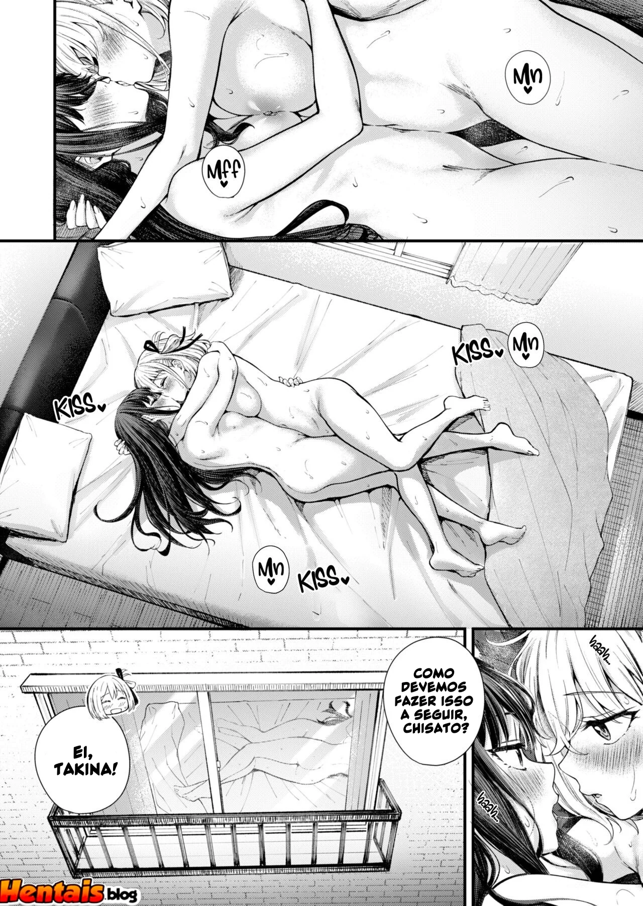 Férias de Piranhas: Amigas safadas se deliciando juntas em Hentai HQ Brasileiro