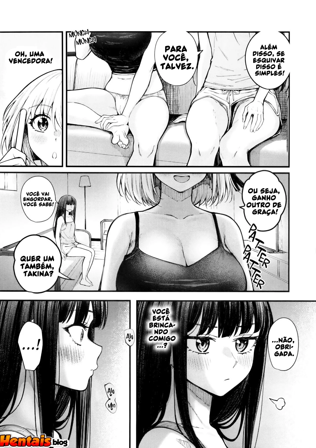 Férias de Piranhas: Amigas safadas se deliciando juntas em Hentai HQ Brasileiro