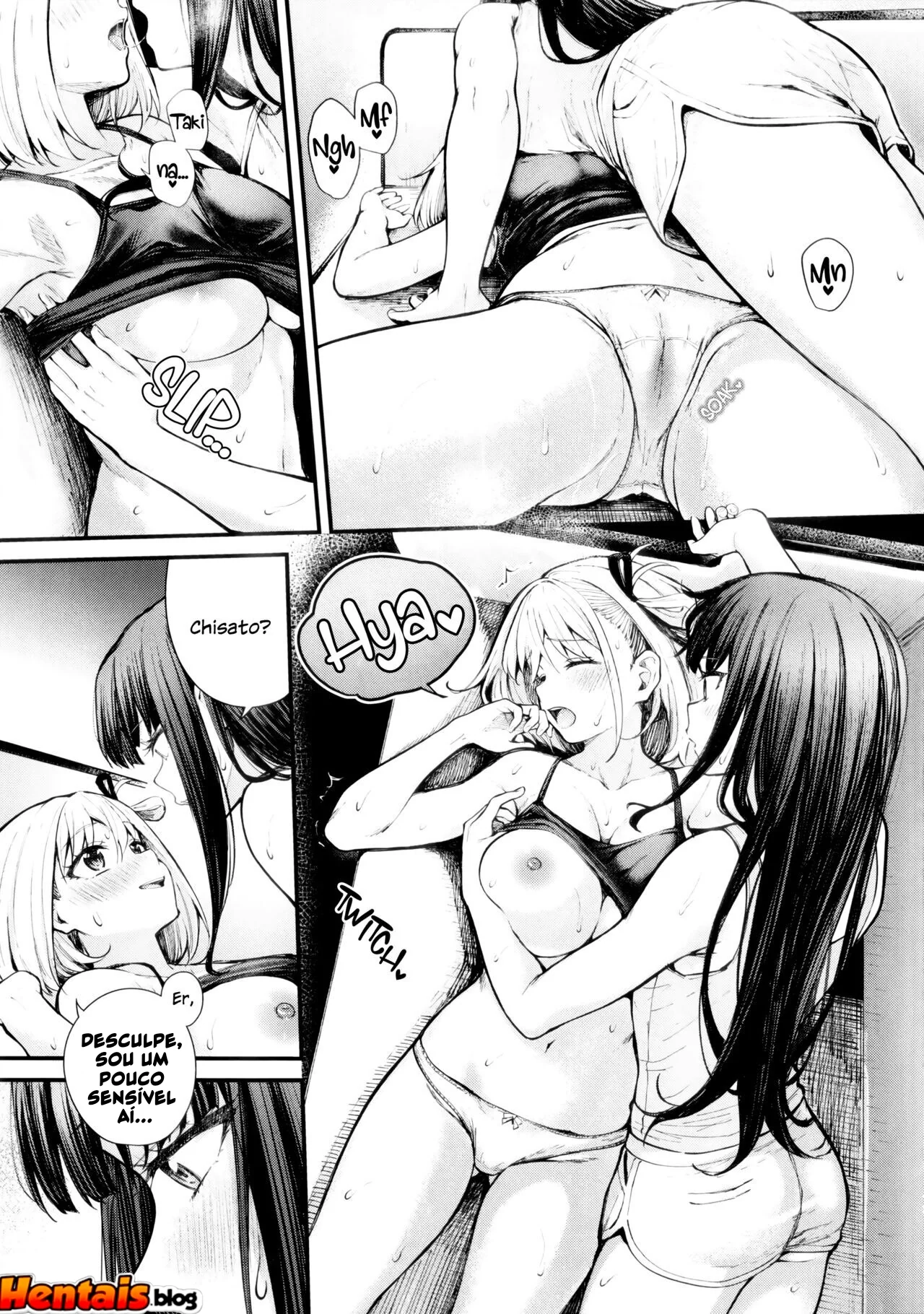 Férias de Piranhas: Amigas safadas se deliciando juntas em Hentai HQ Brasileiro