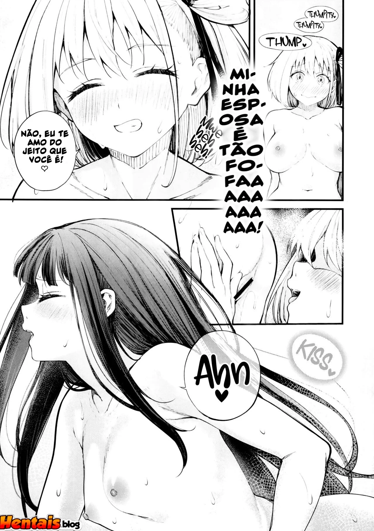 Férias de Piranhas: Amigas safadas se deliciando juntas em Hentai HQ Brasileiro