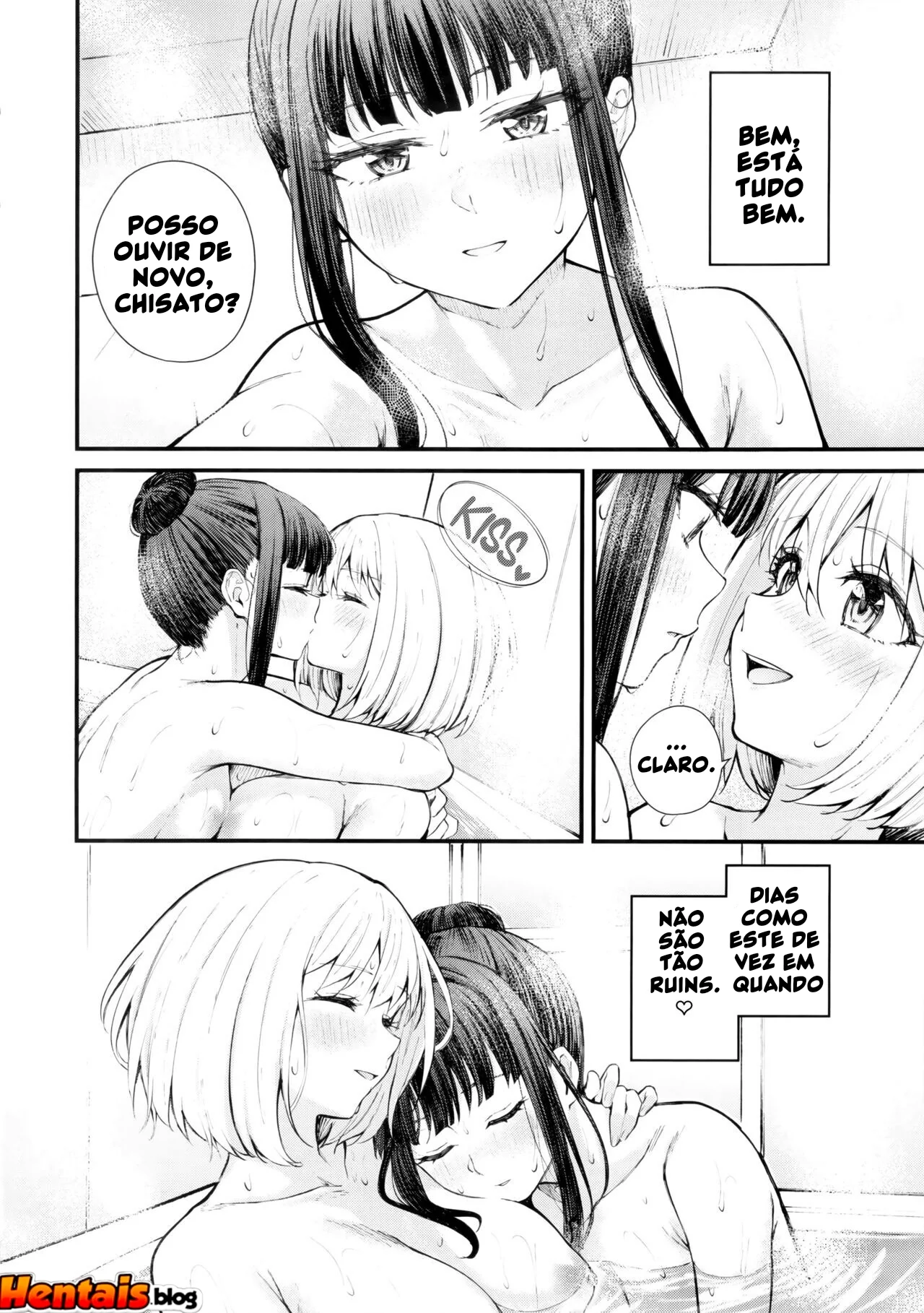 Férias de Piranhas: Amigas safadas se deliciando juntas em Hentai HQ Brasileiro