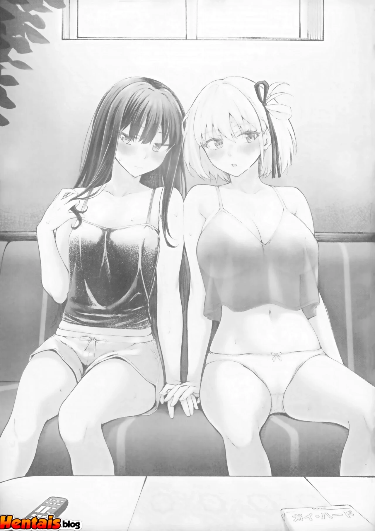 Férias de Piranhas: Amigas safadas se deliciando juntas em Hentai HQ Brasileiro