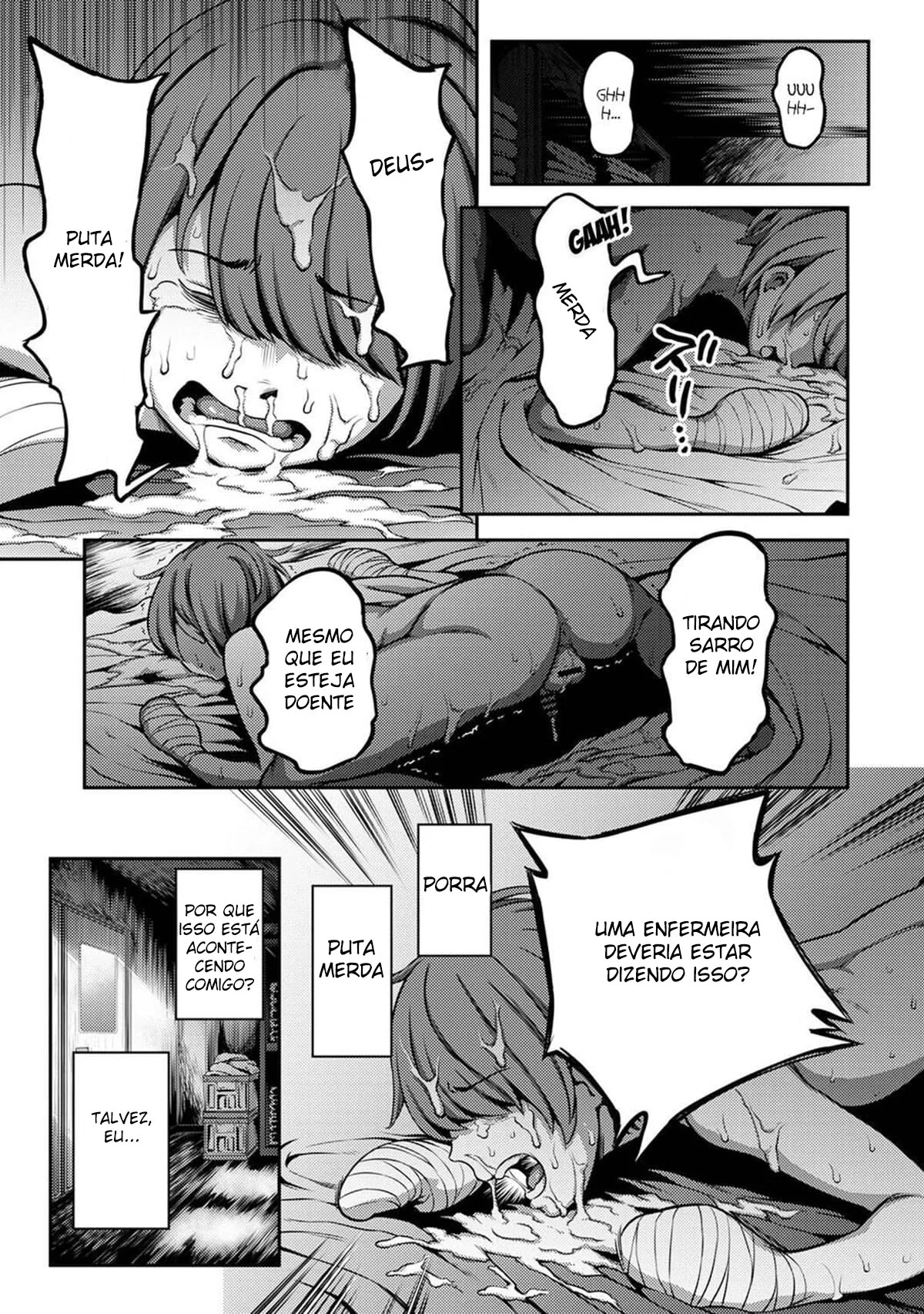 Enfermeira Piranha e a Piroca Paralisada de Yamada: Em Hentai HQ Brasileiro