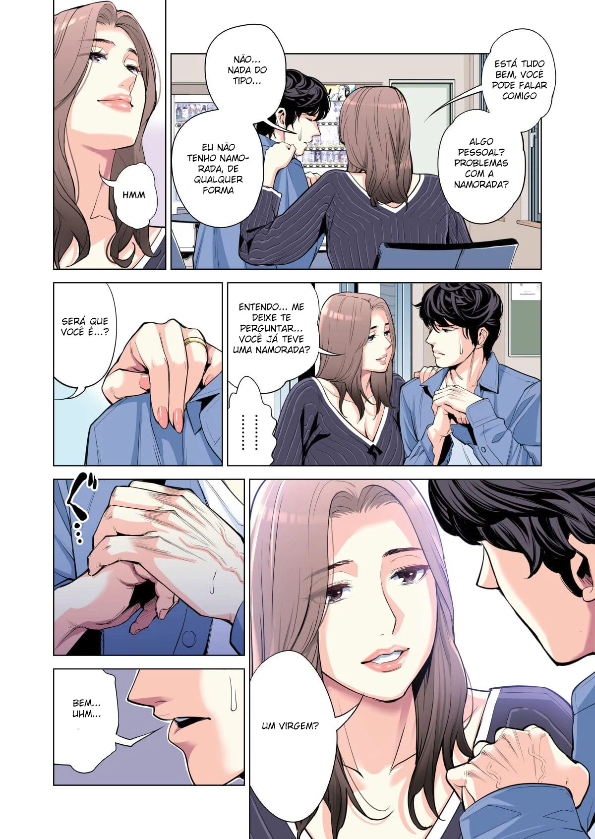 Piranha dos Conjuntos: Sedução na Associação dos Moradores em Manga Hentai