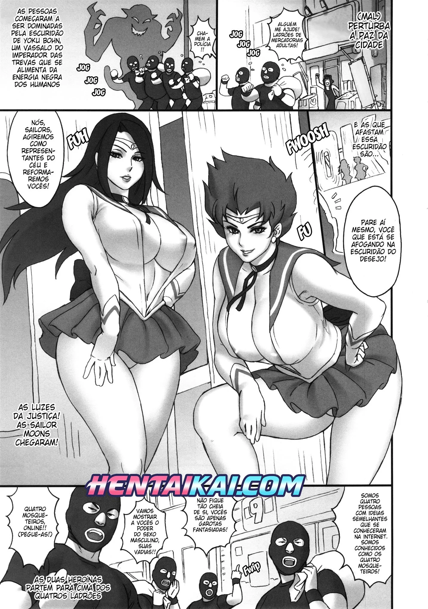 Punheta com Minha Mãe: Hentai HQ Brasileiro