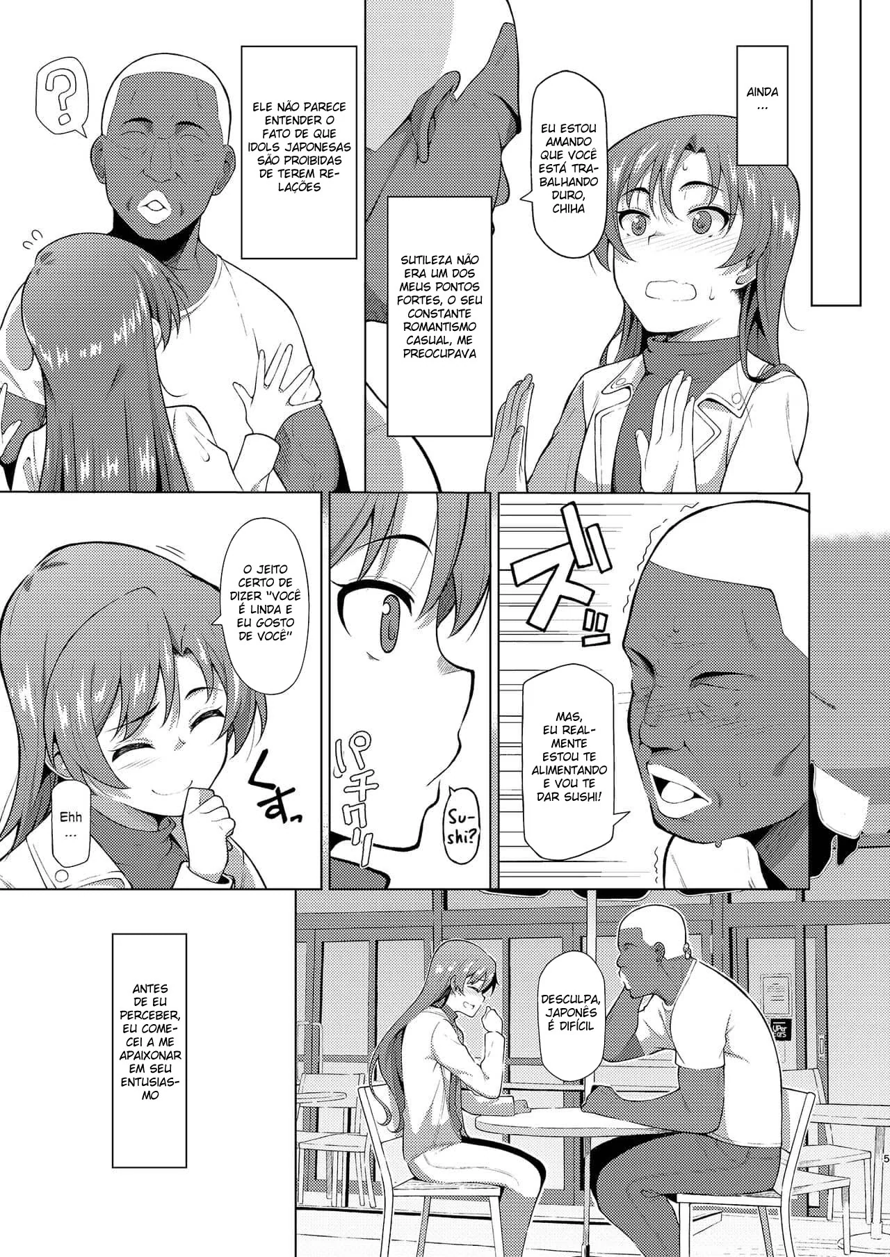 Submissão da Idol: Chihaya e Nick