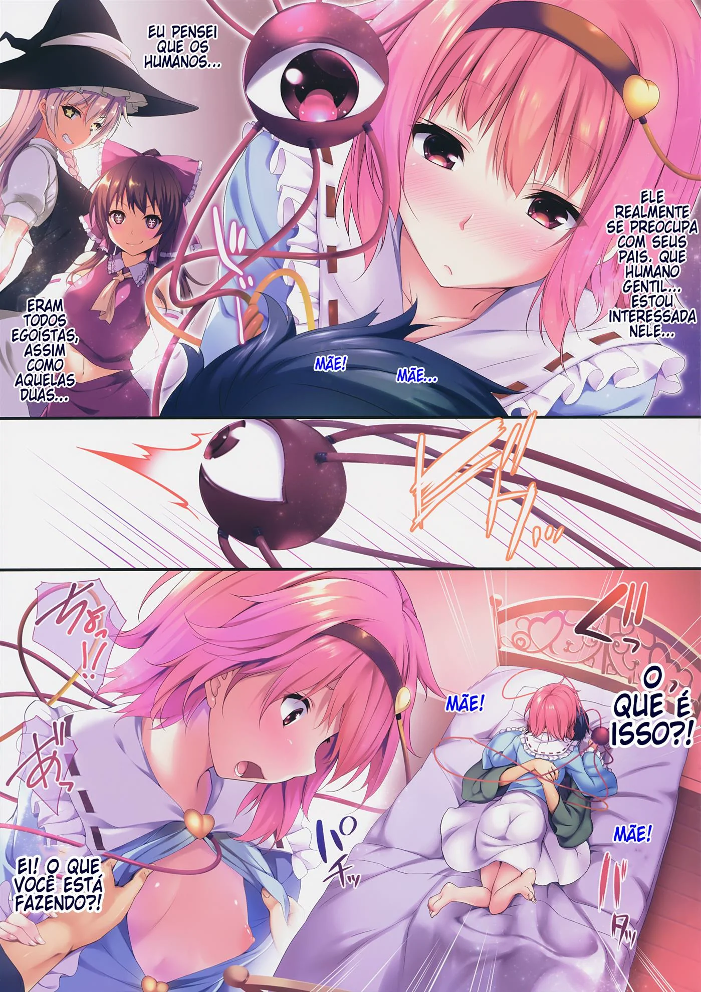 Punheta com Minha Mãe: Hentai HQ Brasileiro
